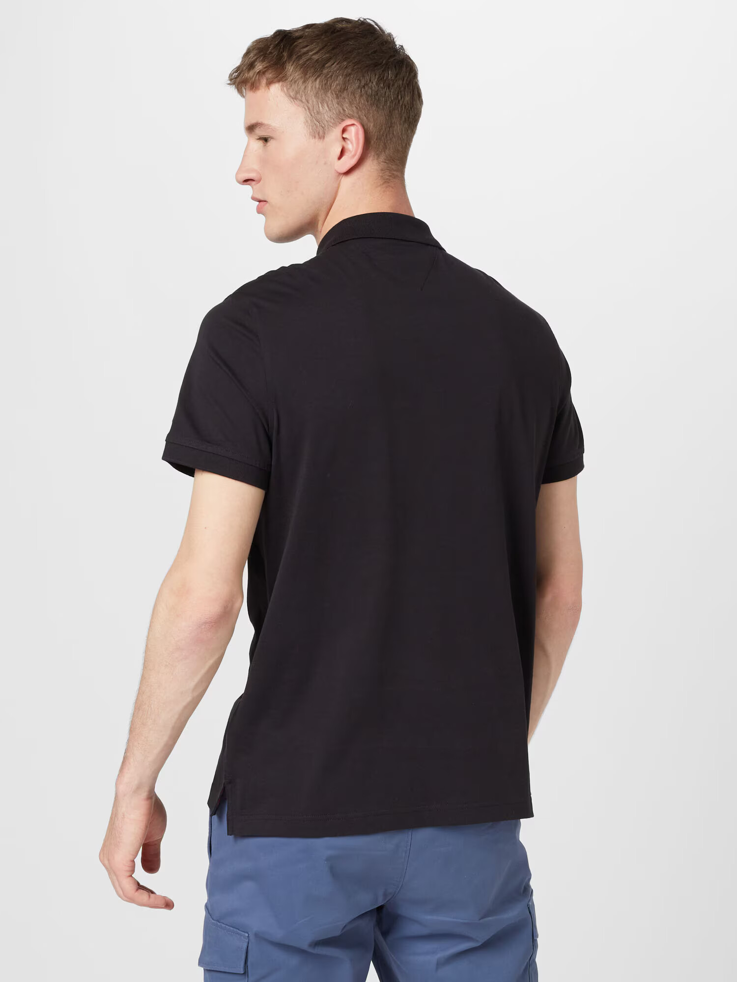 TOMMY HILFIGER Tricou roși aprins / negru / alb - Pled.ro