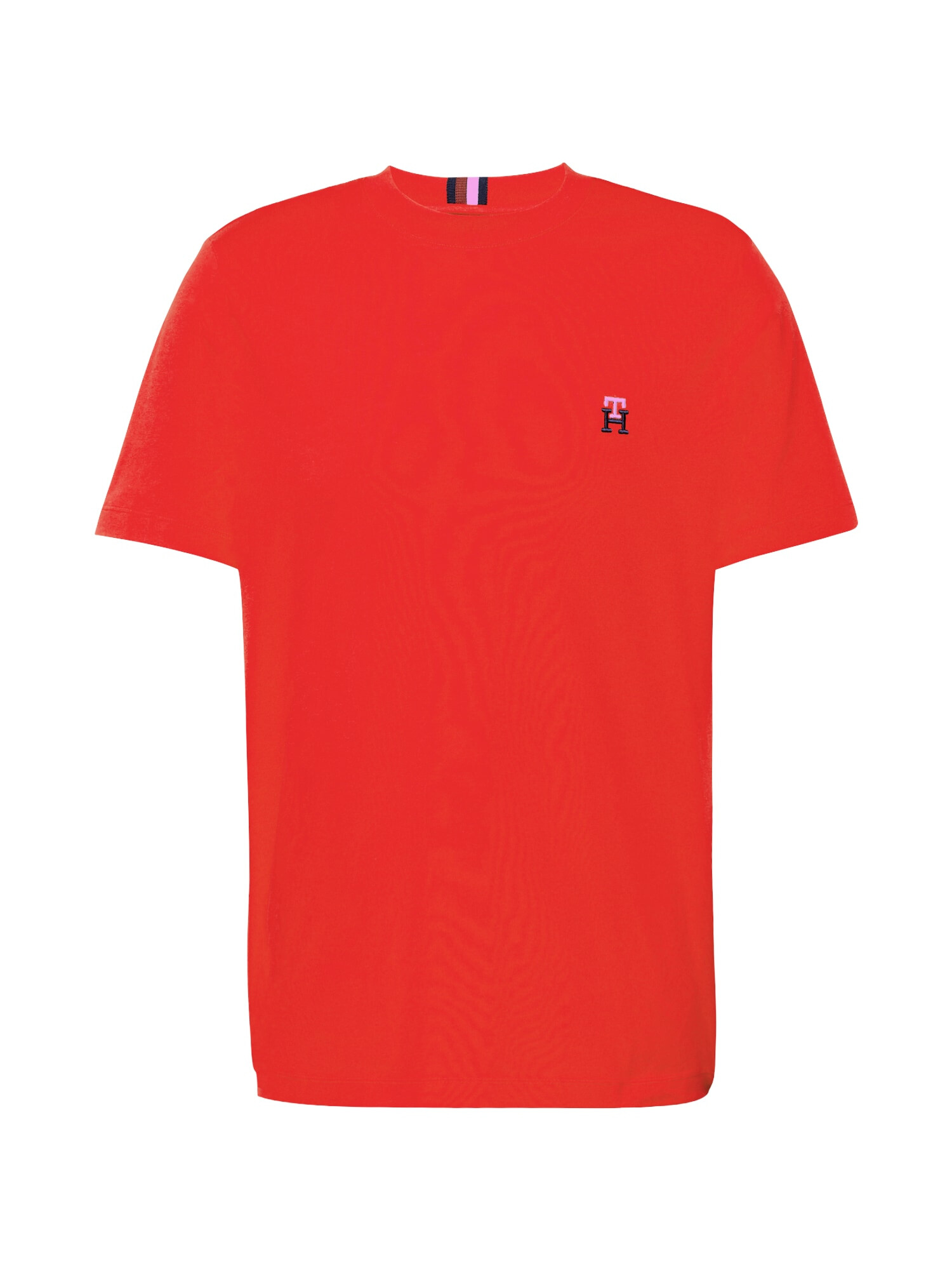 TOMMY HILFIGER Tricou roșu / negru / alb - Pled.ro