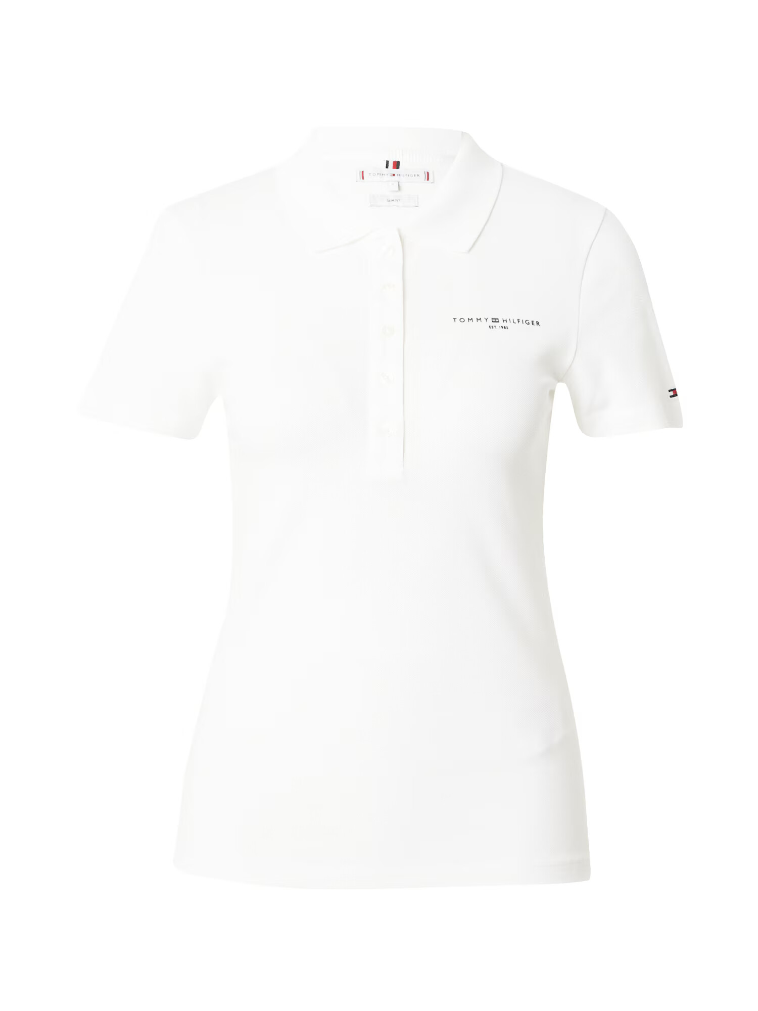 TOMMY HILFIGER Tricou roșu / negru / alb - Pled.ro