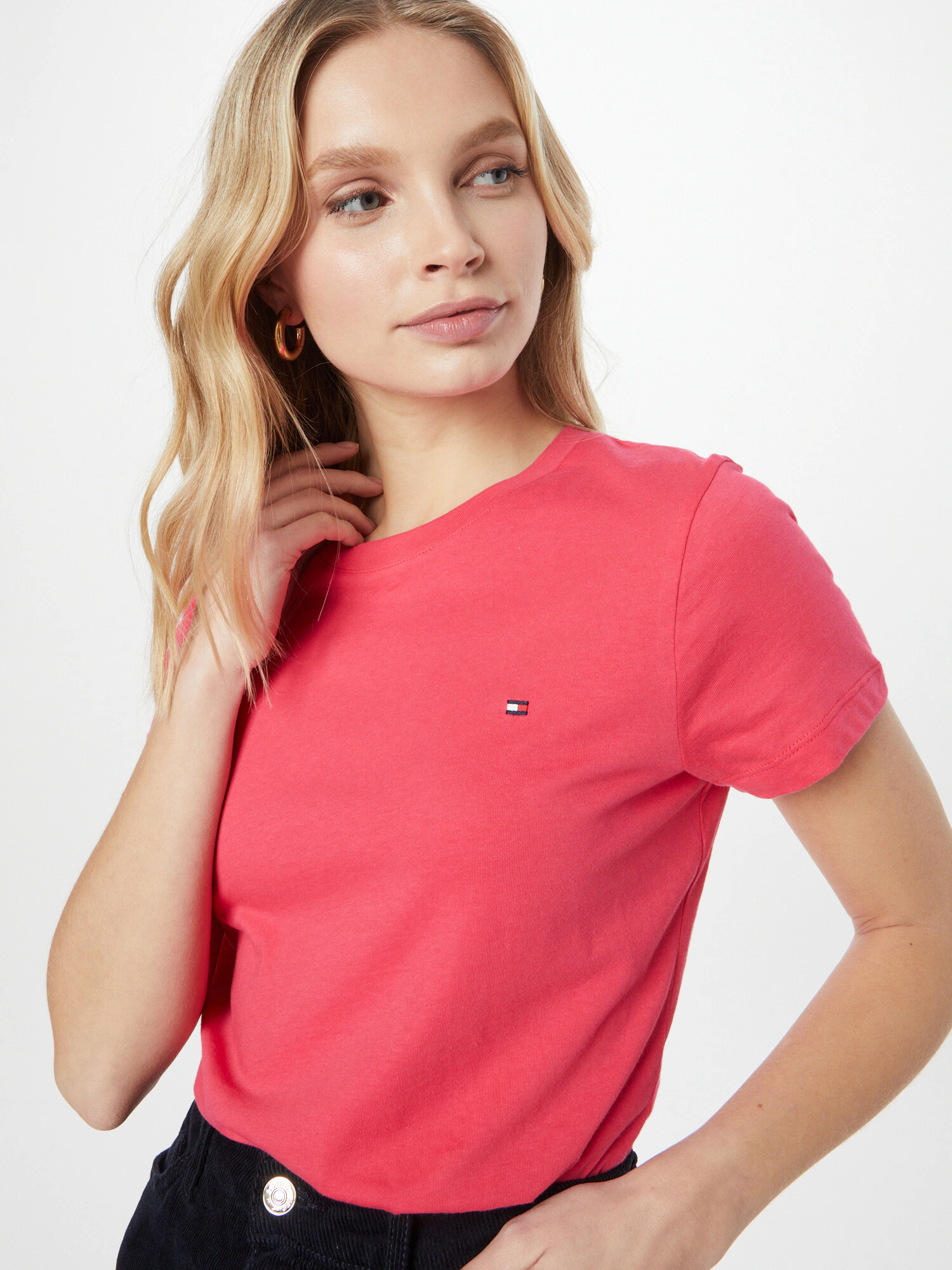 TOMMY HILFIGER Tricou roz - Pled.ro