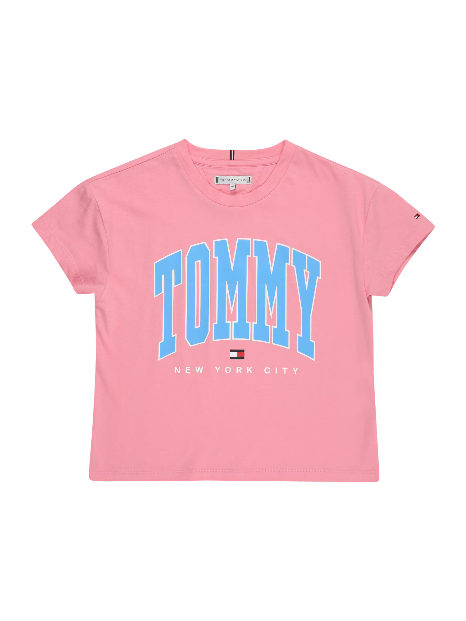 TOMMY HILFIGER Tricou turcoaz / roz / roșu / alb - Pled.ro