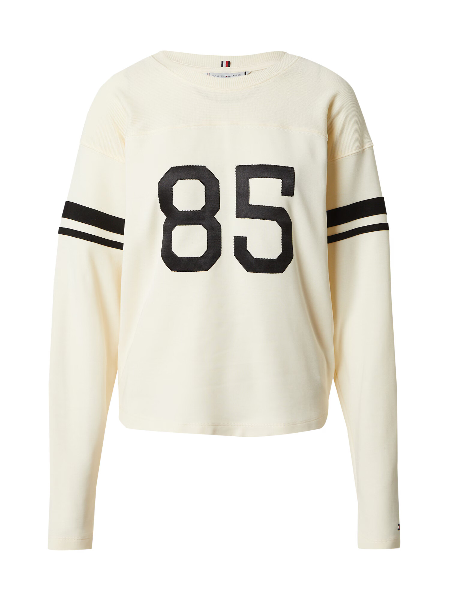 TOMMY HILFIGER Tricou 'Varsity 85' bej / negru - Pled.ro