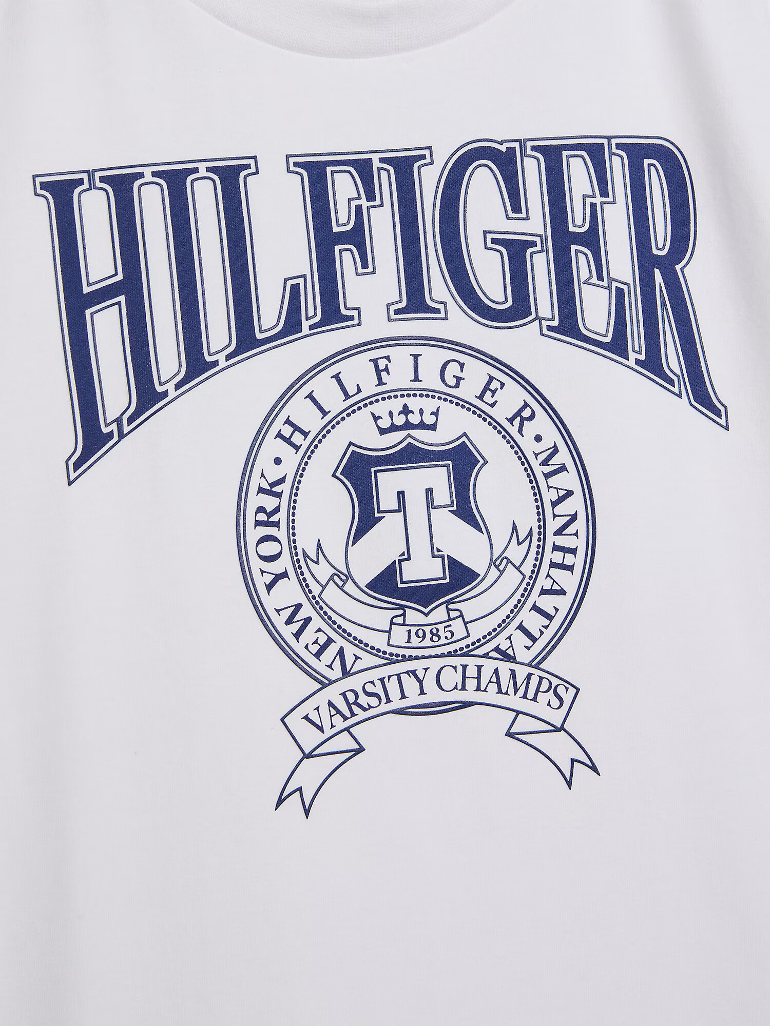 TOMMY HILFIGER Tricou 'Varsity' bleumarin / roșu / alb - Pled.ro