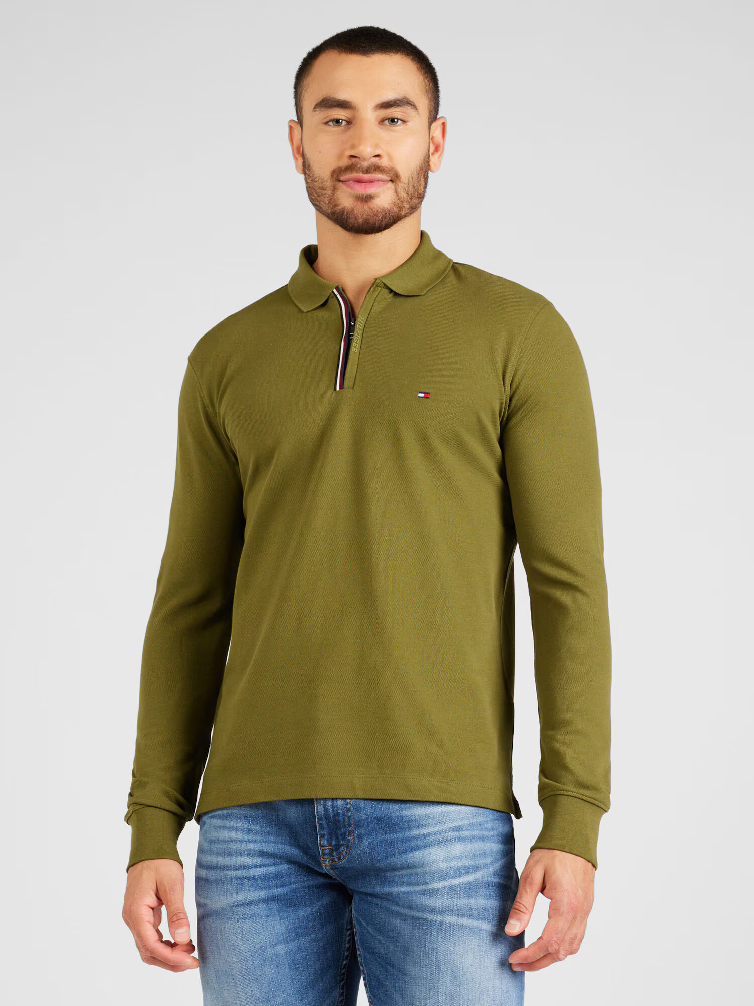 TOMMY HILFIGER Tricou verde - Pled.ro