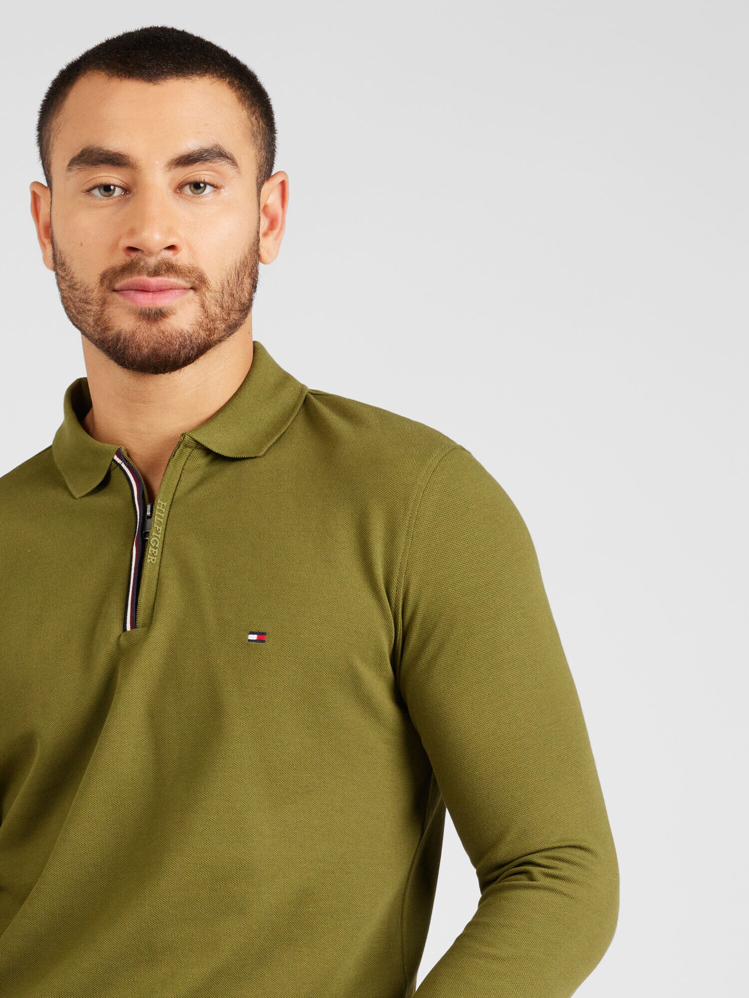 TOMMY HILFIGER Tricou verde - Pled.ro