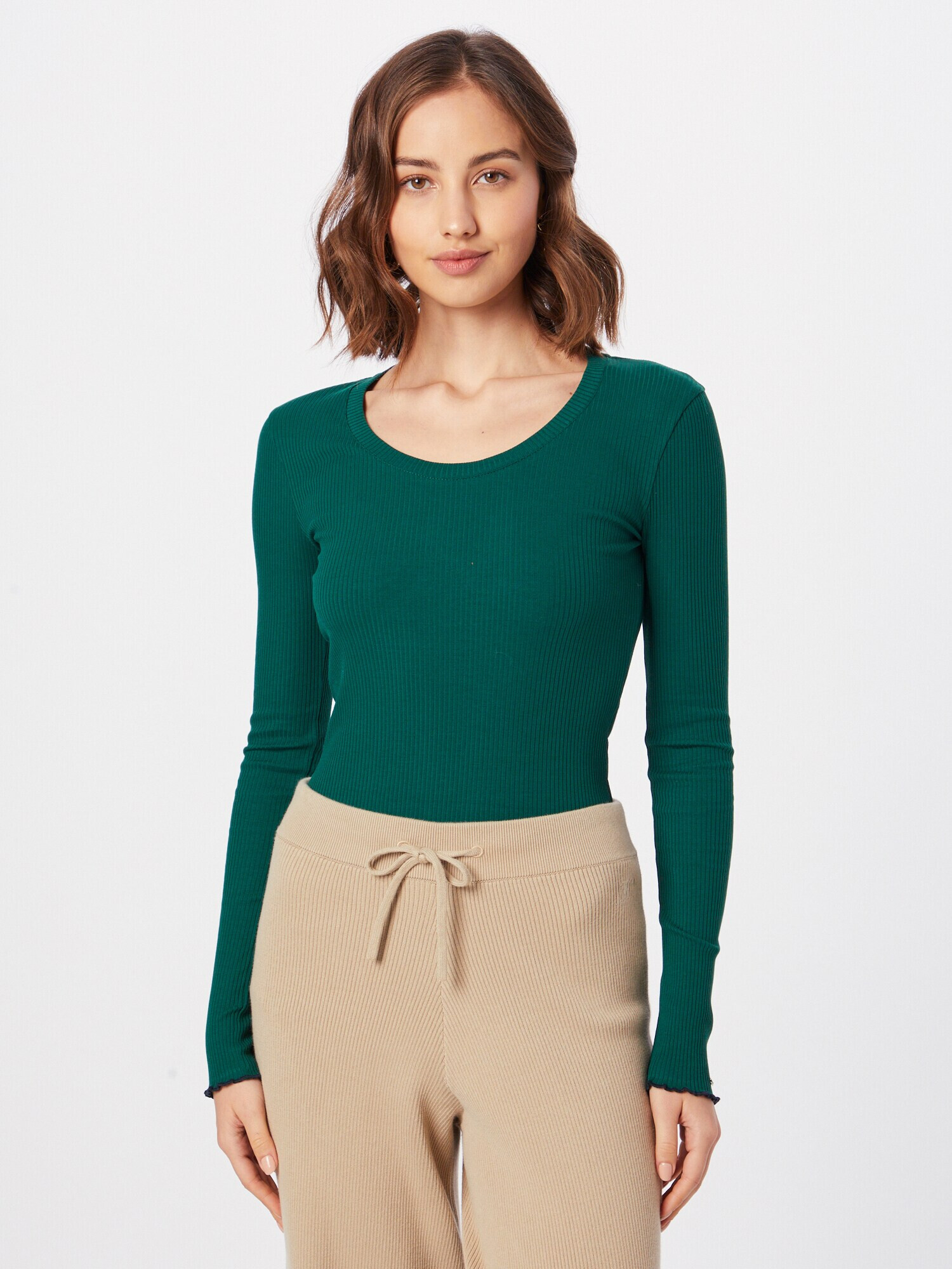 TOMMY HILFIGER Tricou verde închis - Pled.ro