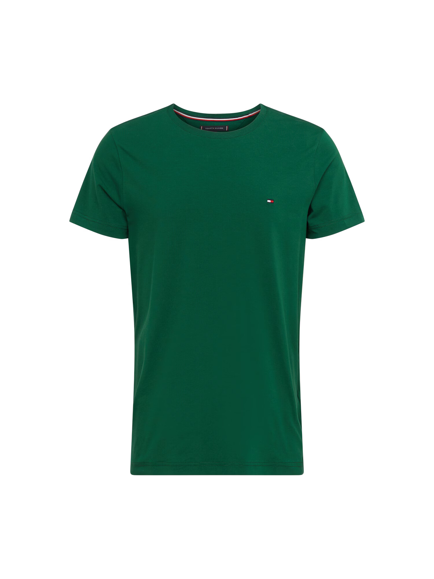 TOMMY HILFIGER Tricou verde închis - Pled.ro