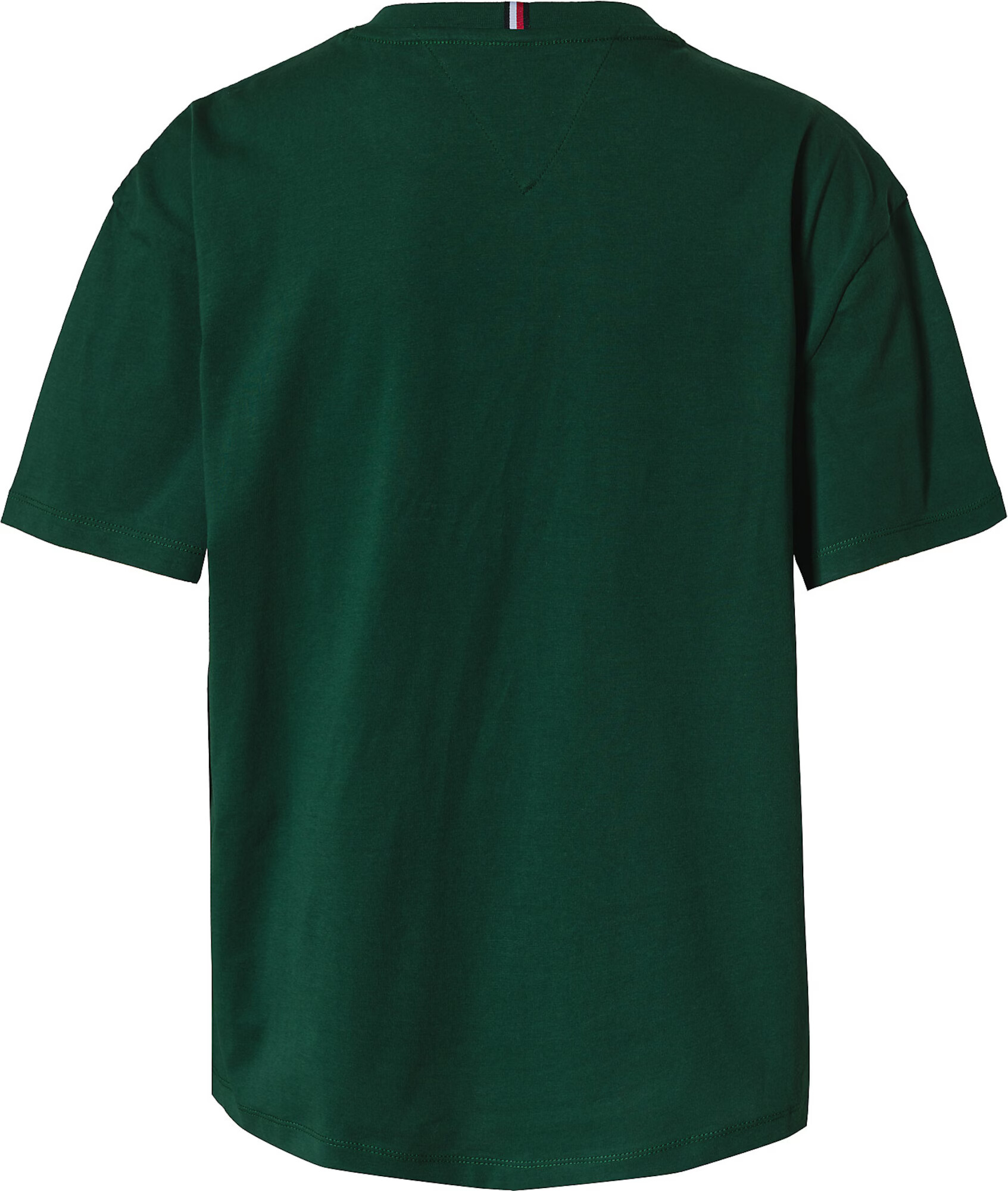 TOMMY HILFIGER Tricou verde închis / roșu / negru / alb - Pled.ro