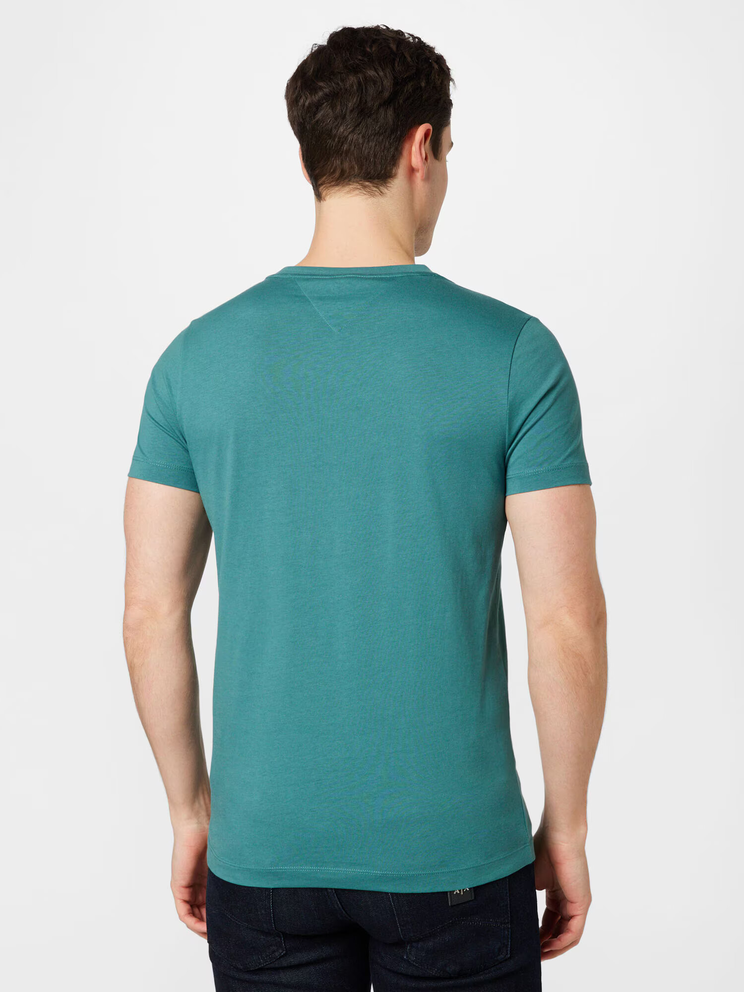 TOMMY HILFIGER Tricou verde smarald / roșu / negru - Pled.ro