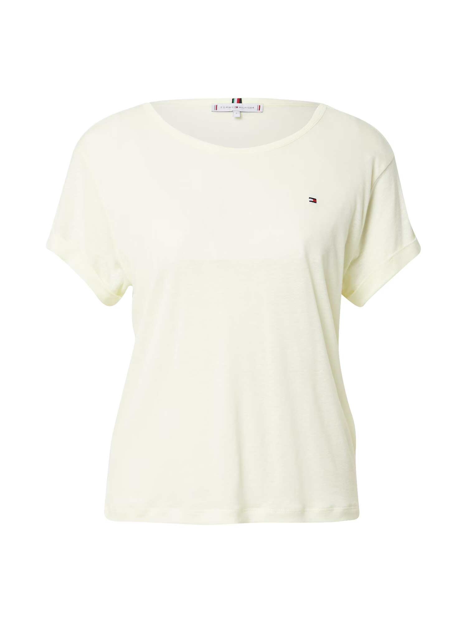 TOMMY HILFIGER Tricou 'Vikki' galben pastel - Pled.ro