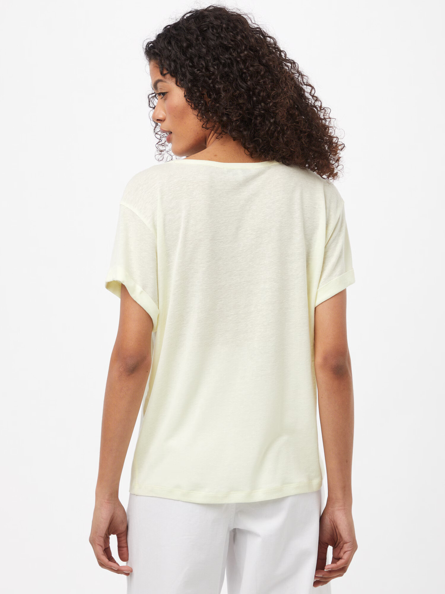 TOMMY HILFIGER Tricou 'Vikki' galben pastel - Pled.ro