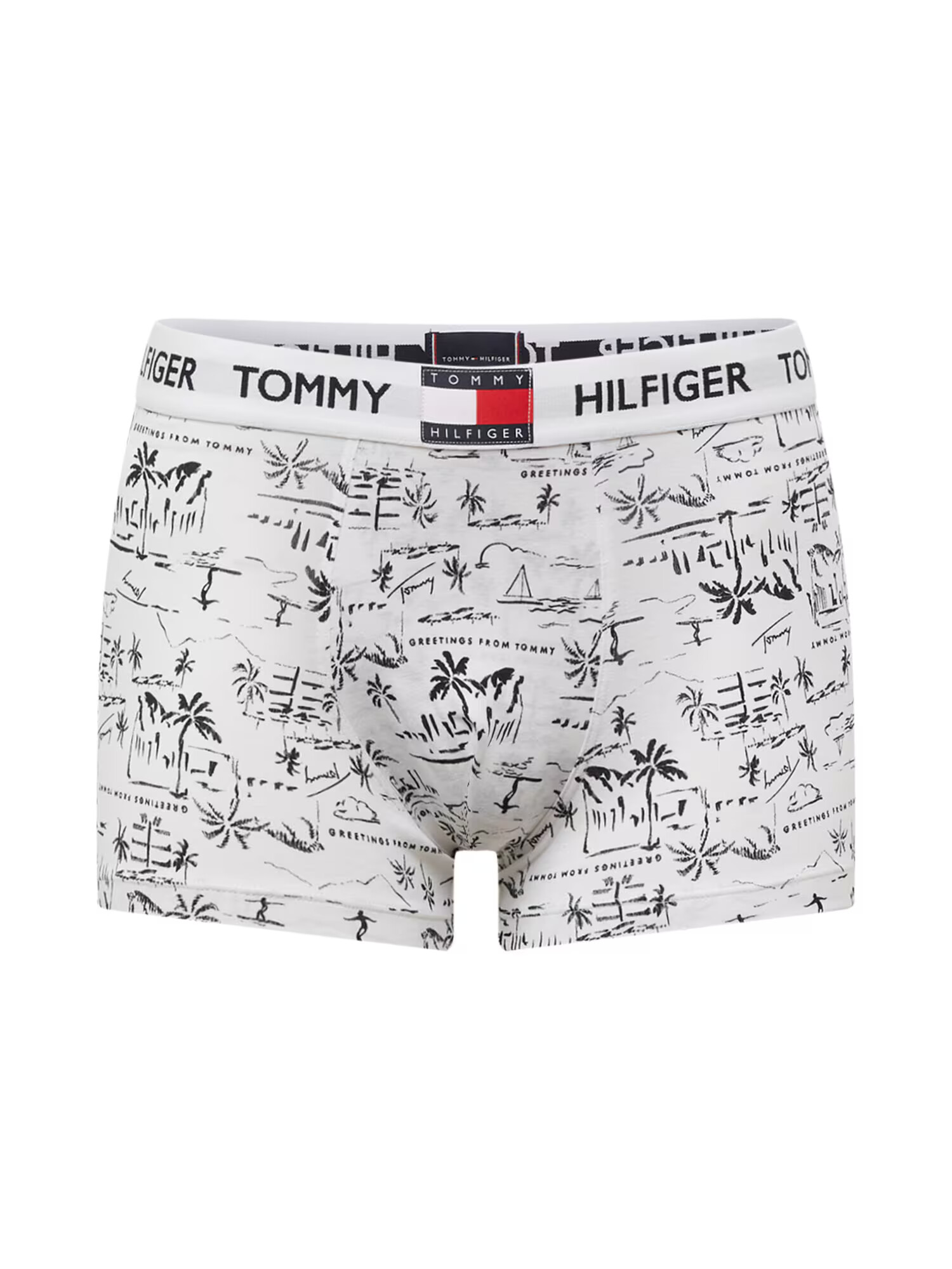 Tommy Hilfiger Underwear Boxeri albastru marin / roșu / alb - Pled.ro