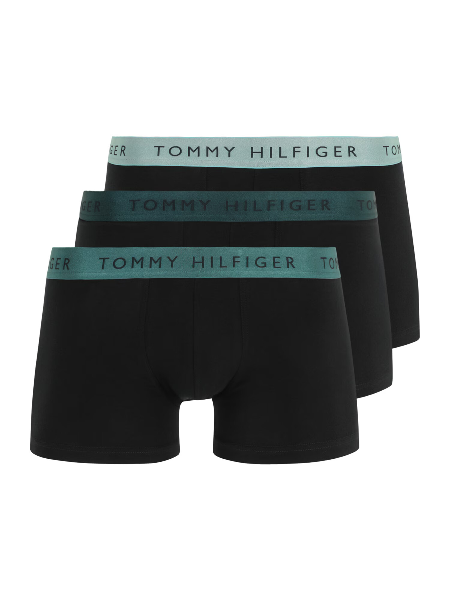 Tommy Hilfiger Underwear Boxeri turcoaz / albastru noapte / cyan - Pled.ro