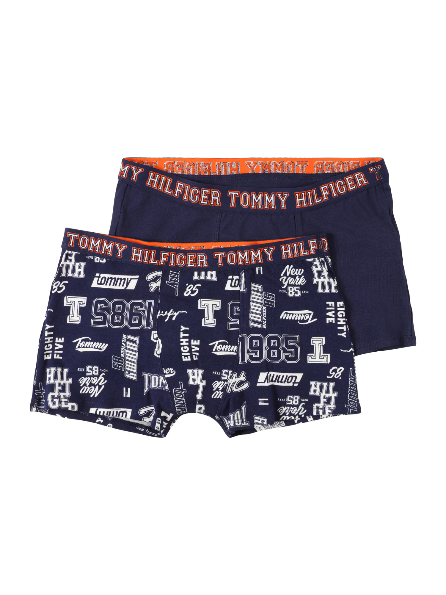 Tommy Hilfiger Underwear Chiloţi bleumarin / portocaliu / alb - Pled.ro