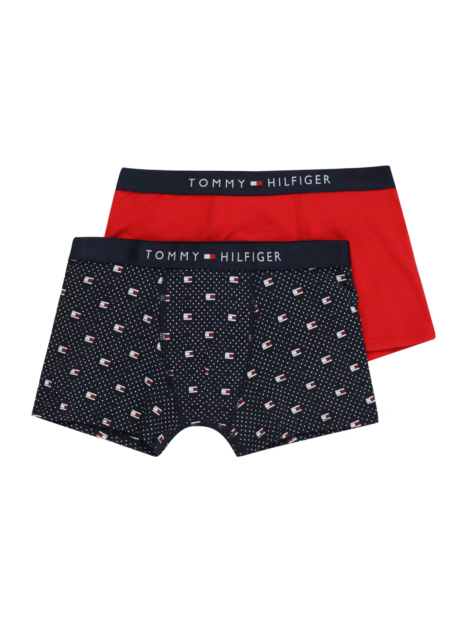 Tommy Hilfiger Underwear Chiloţi bleumarin / roșu / alb - Pled.ro