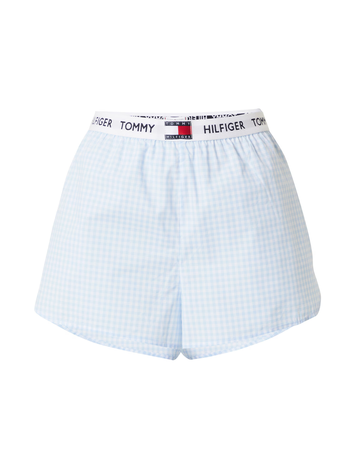 Tommy Hilfiger Underwear Pantaloni de pijama albastru noapte / albastru deschis / roșu / alb - Pled.ro