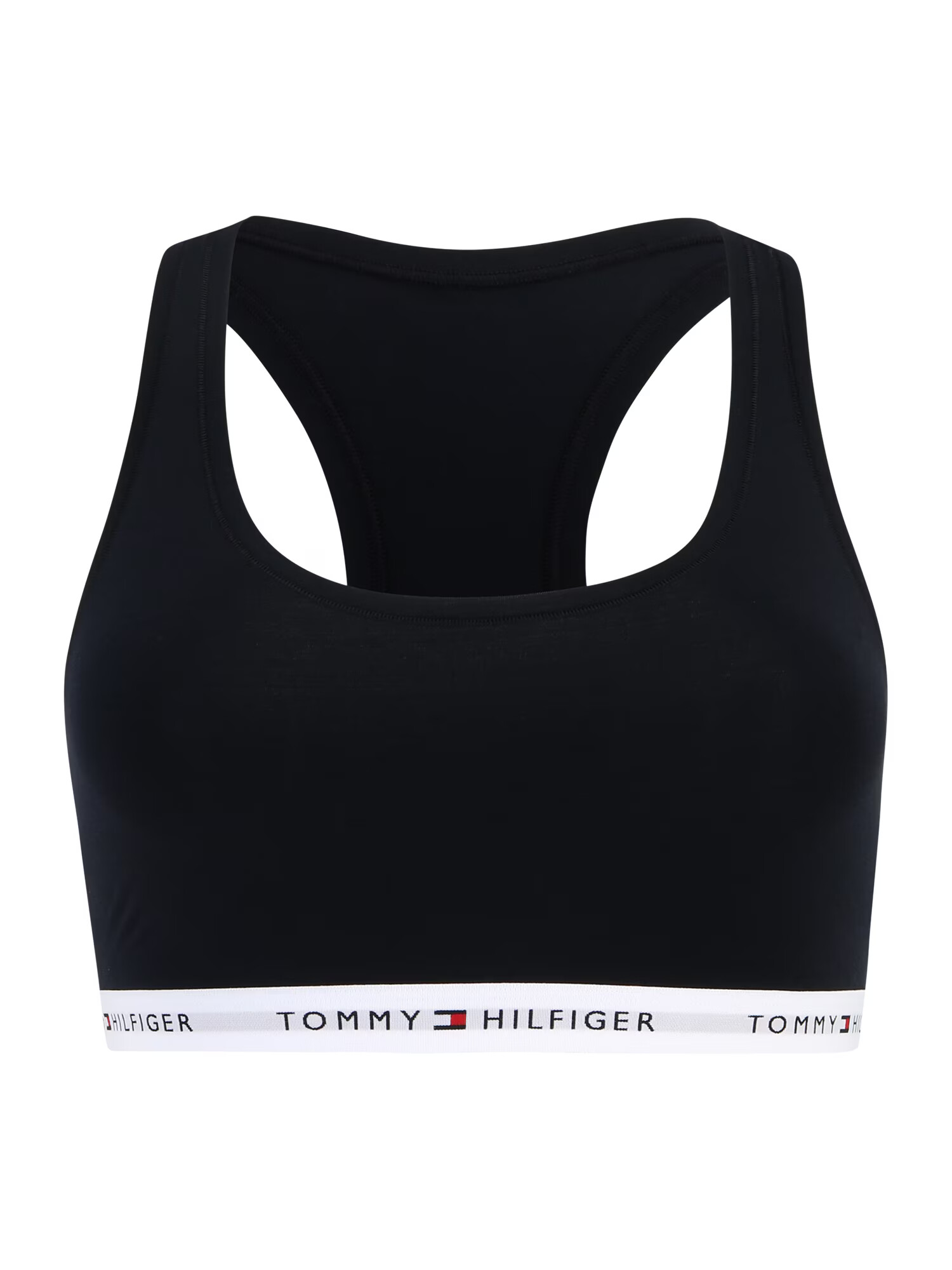 Tommy Hilfiger Underwear Plus Sutien 'Icons' albastru noapte / sângeriu / alb - Pled.ro