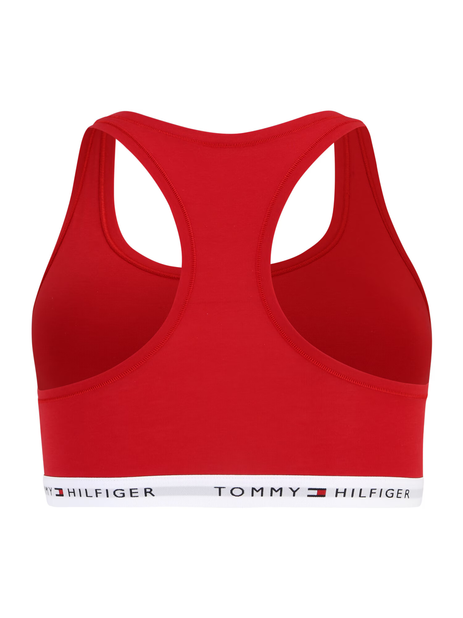 Tommy Hilfiger Underwear Plus Sutien roșu / negru / alb murdar - Pled.ro