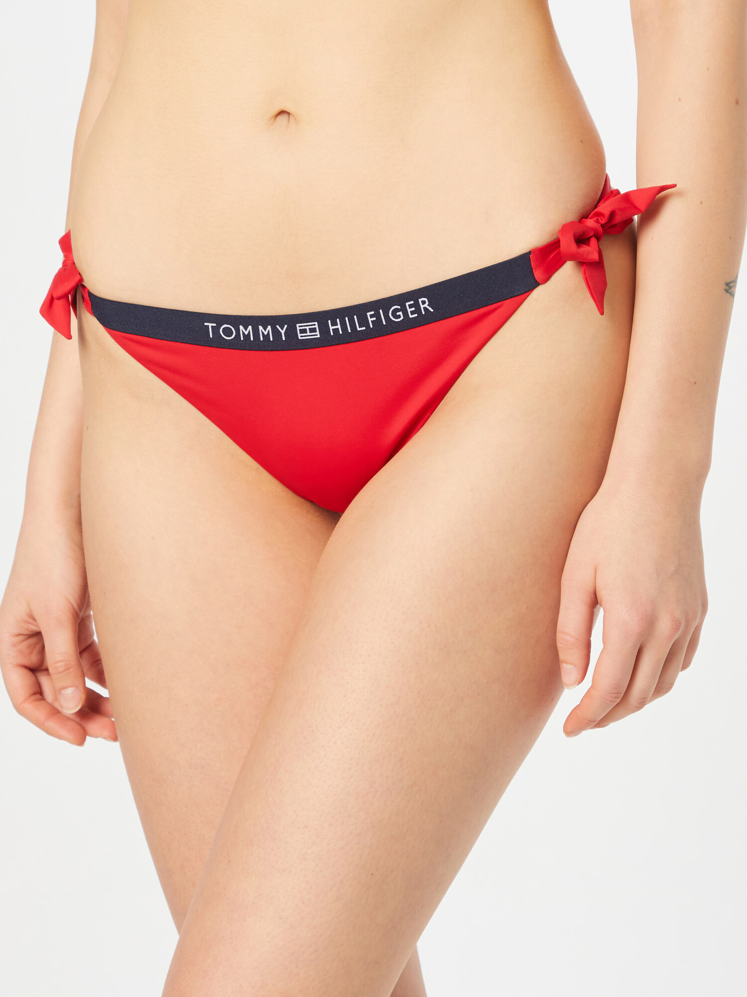 Tommy Hilfiger Underwear Slip costum de baie albastru noapte / roșu / alb - Pled.ro