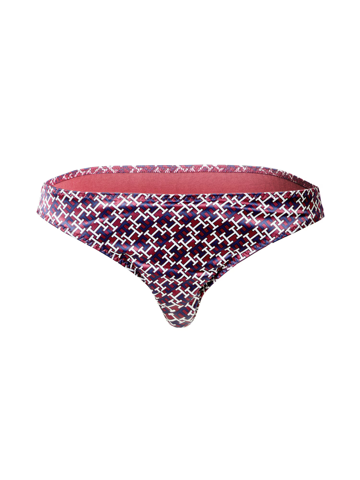 Tommy Hilfiger Underwear Slip costum de baie bleumarin / roșu burgundy / alb - Pled.ro