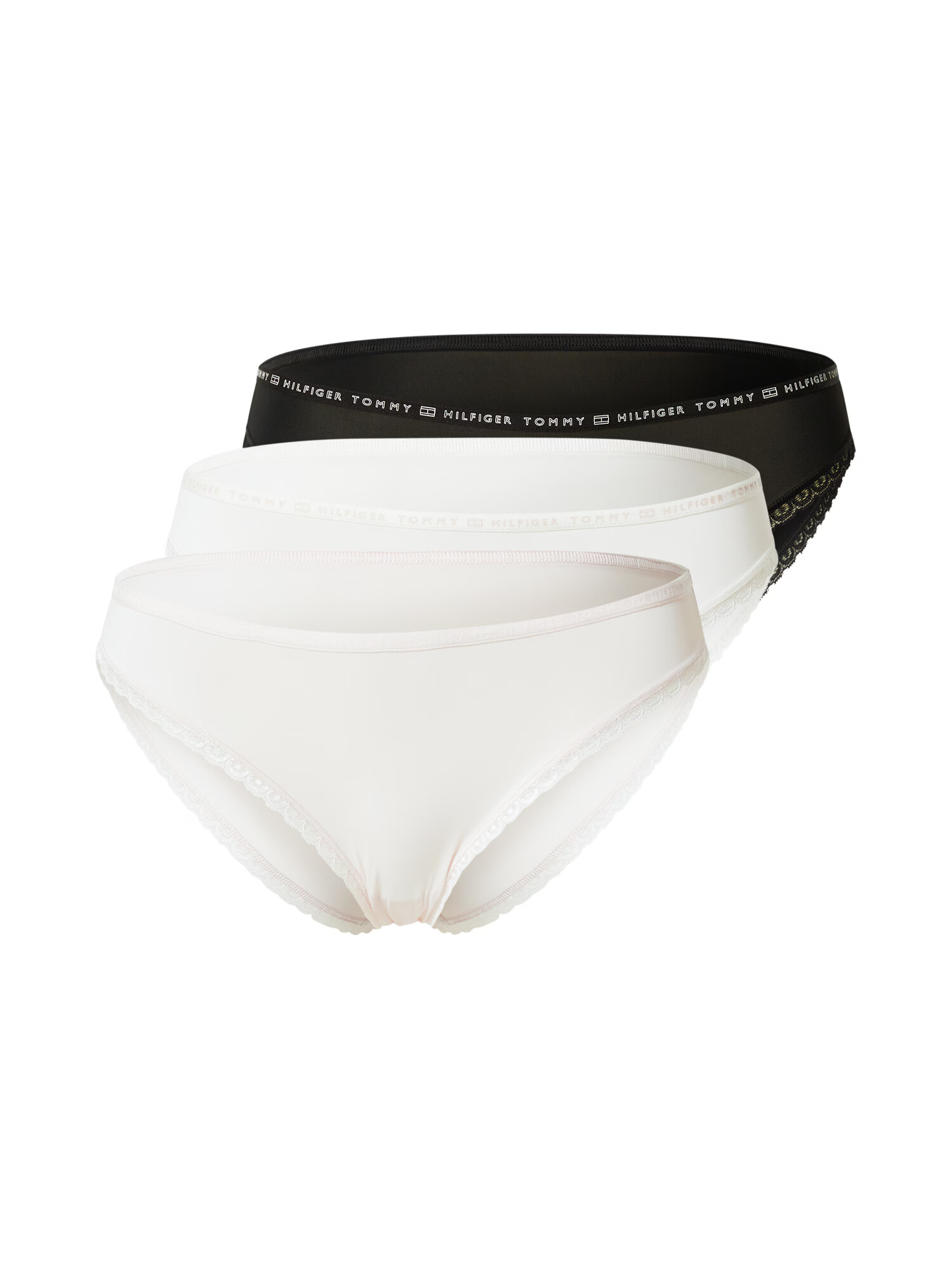 TOMMY HILFIGER Slip culoarea pielii / negru / alb - Pled.ro