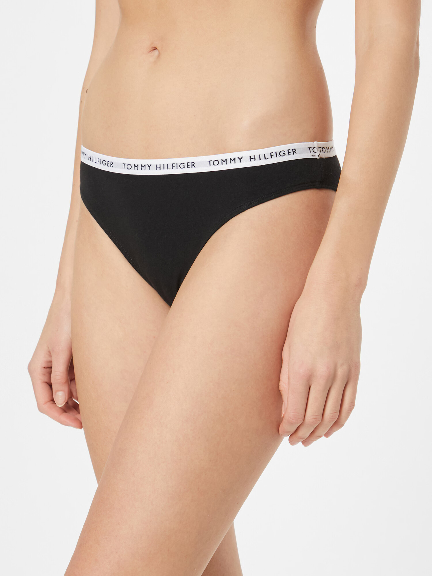 TOMMY HILFIGER Slip maro deschis / roz pal / negru / alb - Pled.ro