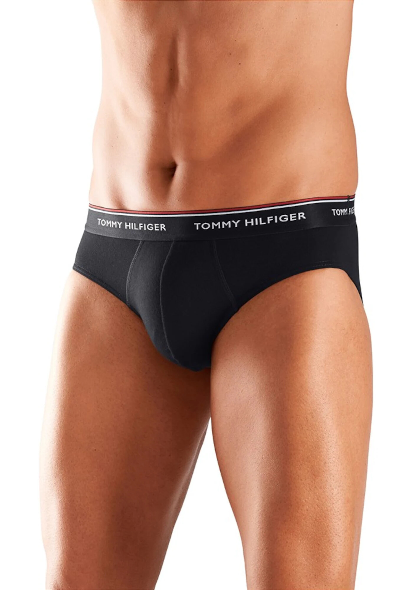 Tommy Hilfiger Underwear Slip roșu / negru / alb - Pled.ro