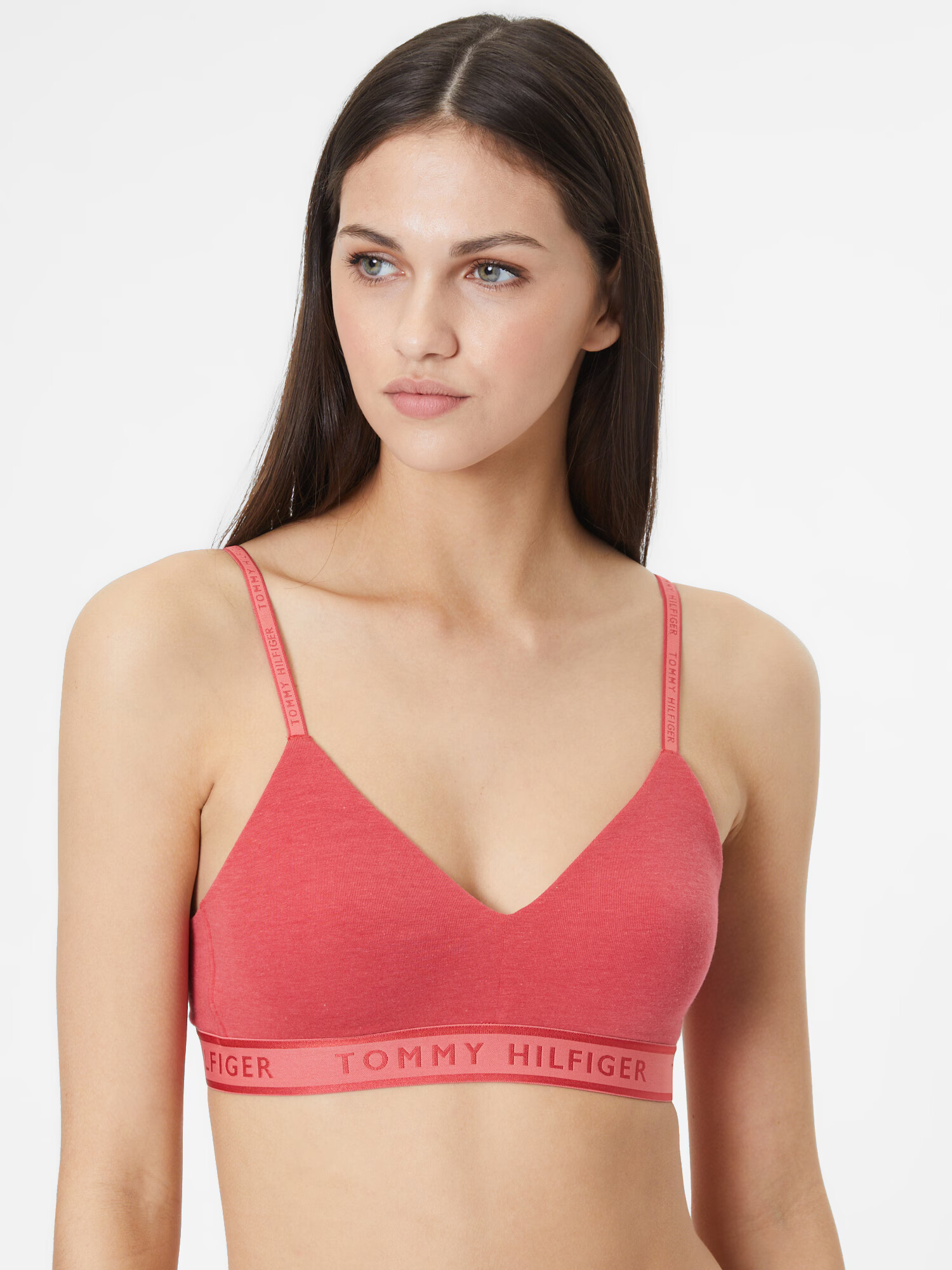 Tommy Hilfiger Underwear Sutien albastru închis / roșu / alb - Pled.ro