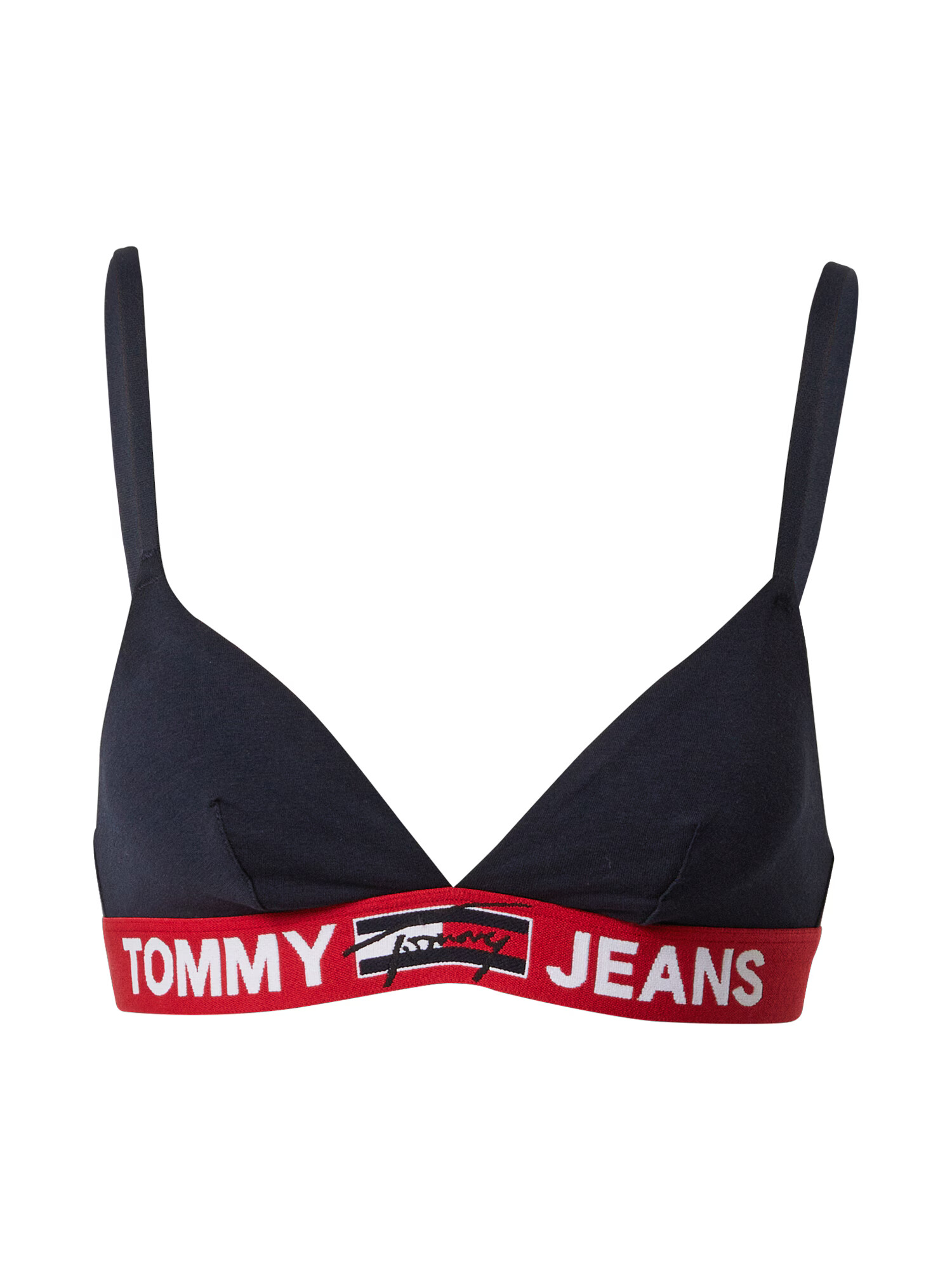 Tommy Hilfiger Underwear Sutien albastru închis / roșu deschis / alb - Pled.ro