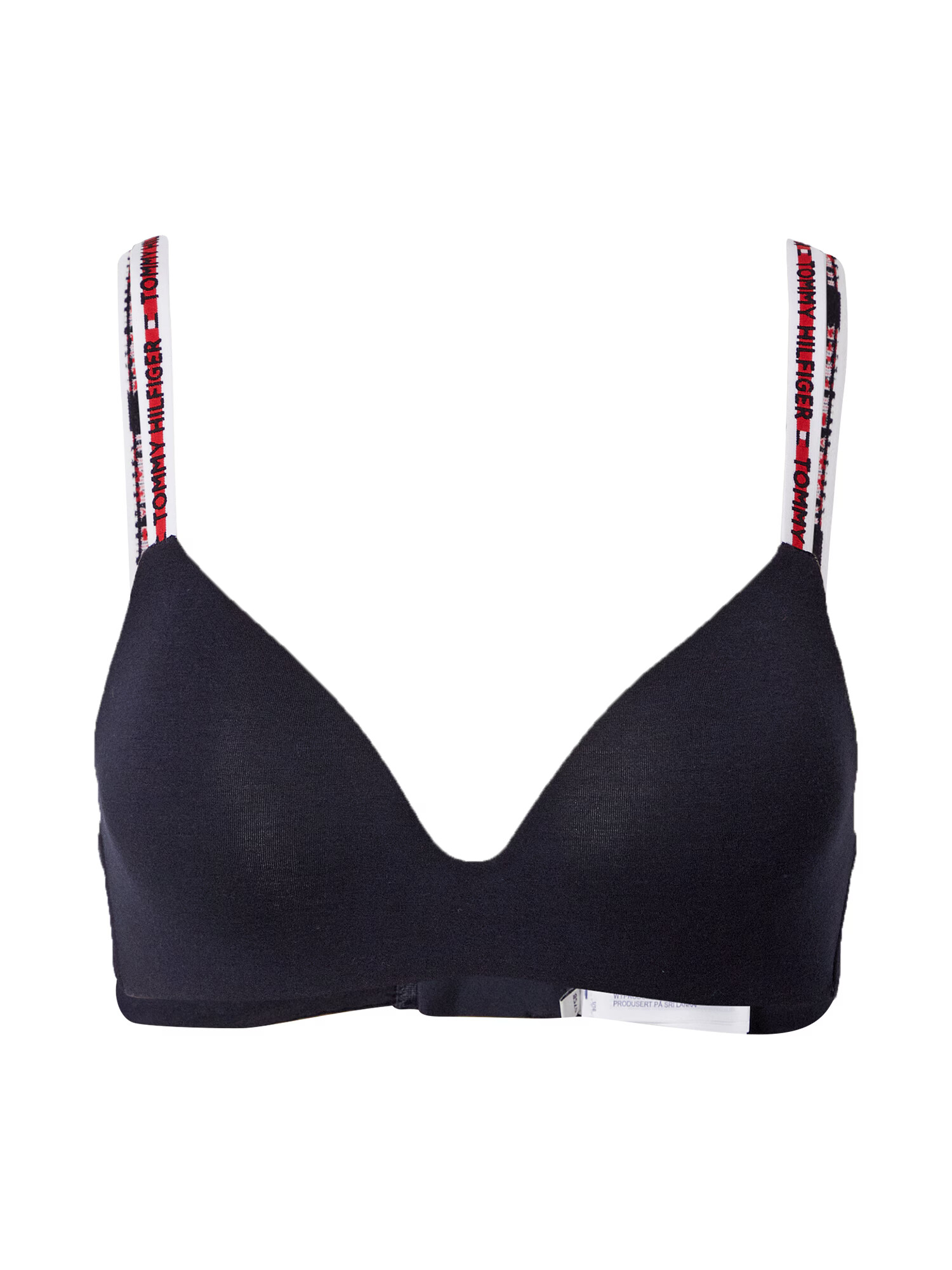 Tommy Hilfiger Underwear Sutien albastru noapte / roșu / alb - Pled.ro