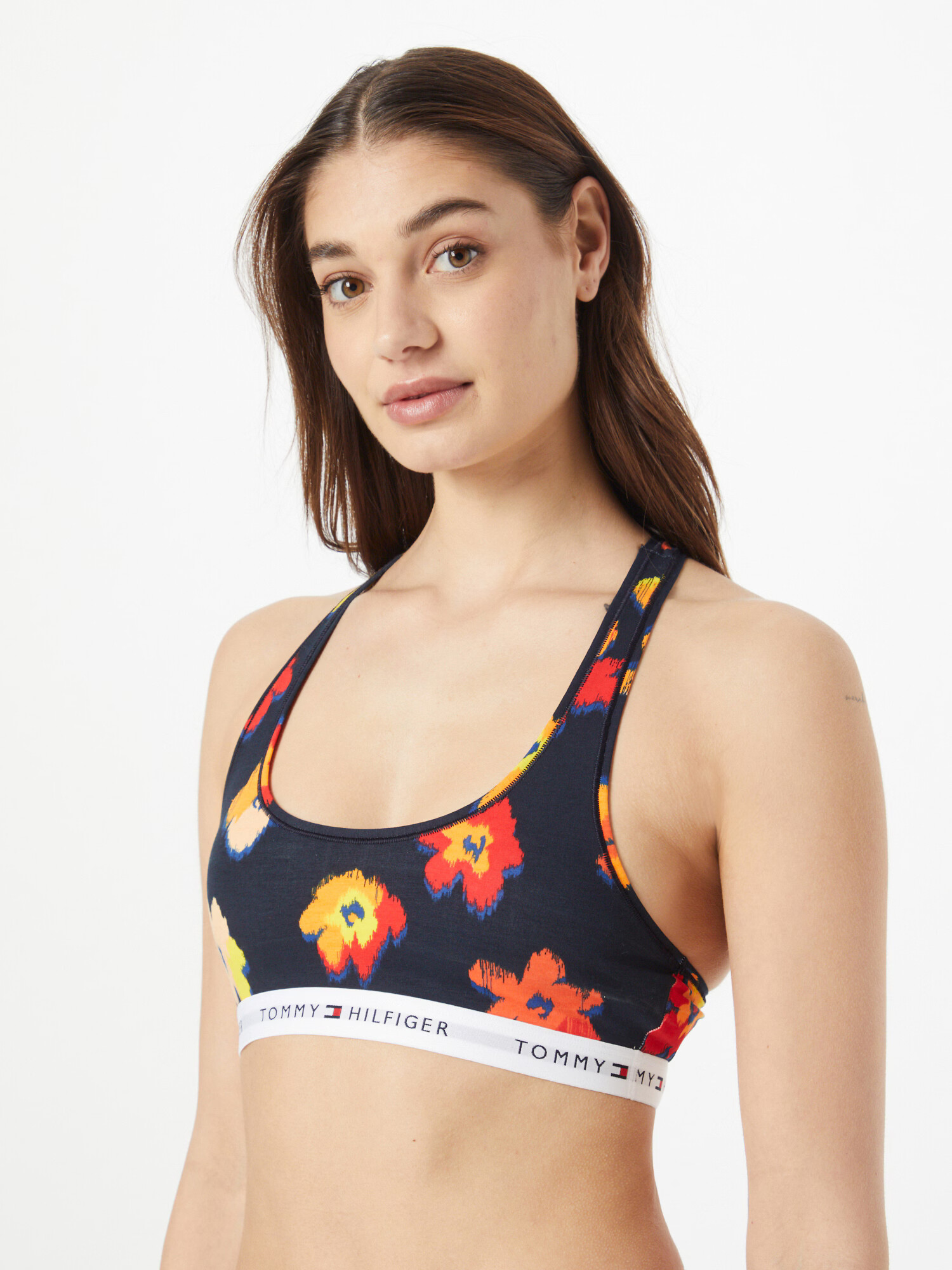 Tommy Hilfiger Underwear Sutien bleumarin / galben / portocaliu / roșu - Pled.ro