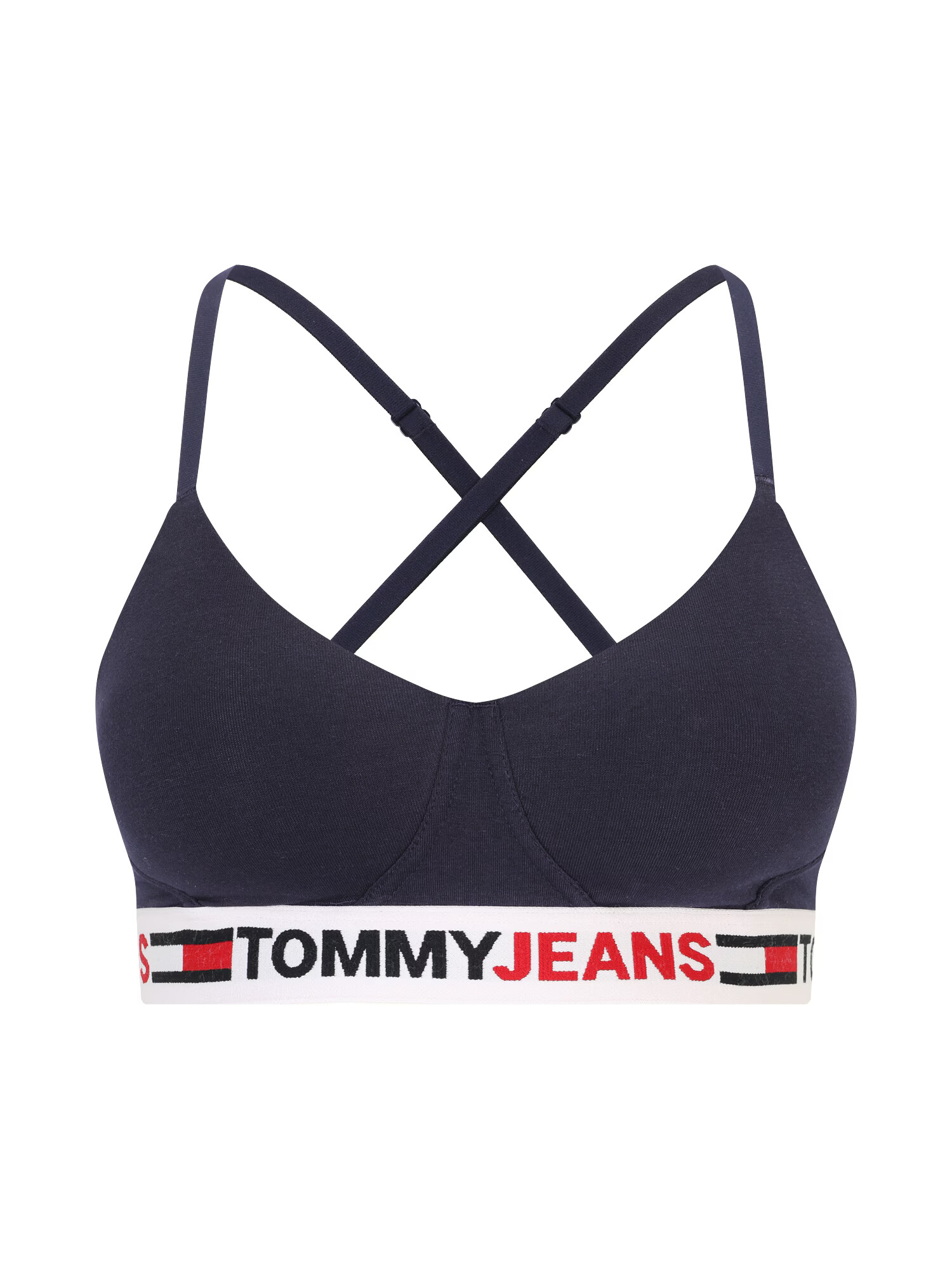 Tommy Hilfiger Underwear Sutien bleumarin / roșu / alb - Pled.ro