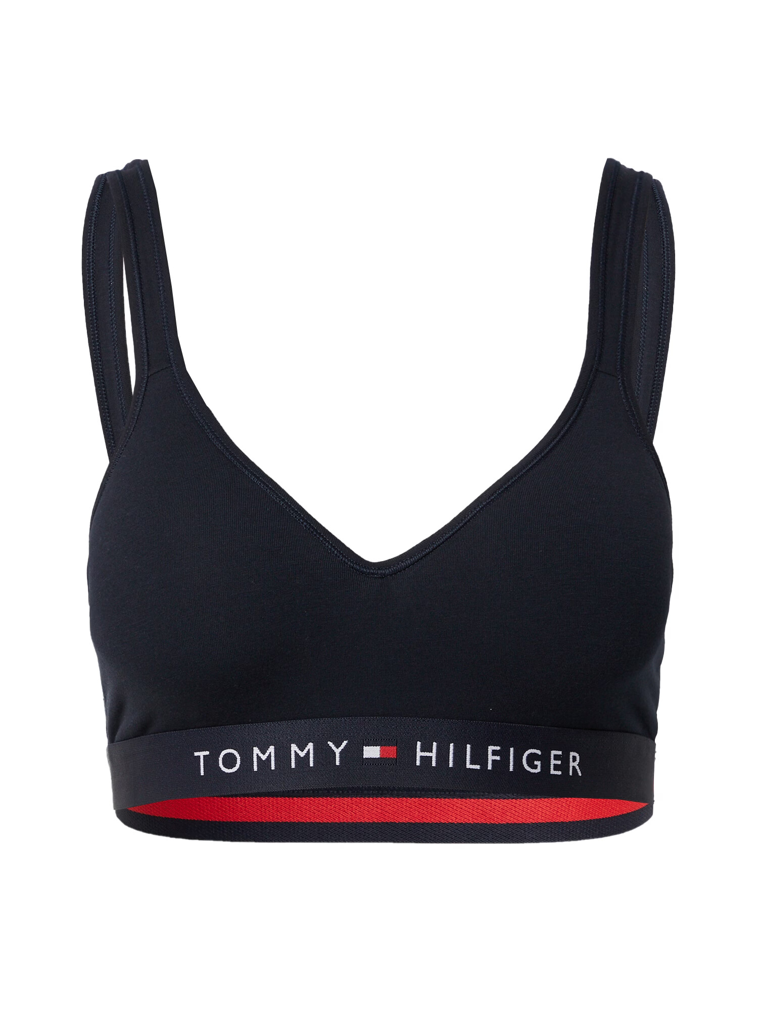 Tommy Hilfiger Underwear Sutien bleumarin / roșu / alb - Pled.ro