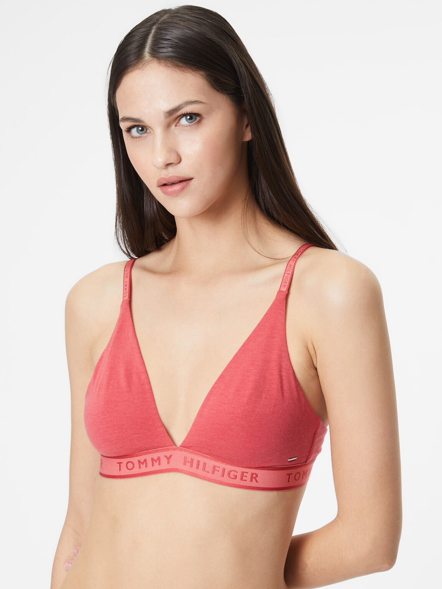 Tommy Hilfiger Underwear Sutien roșu deschis - Pled.ro