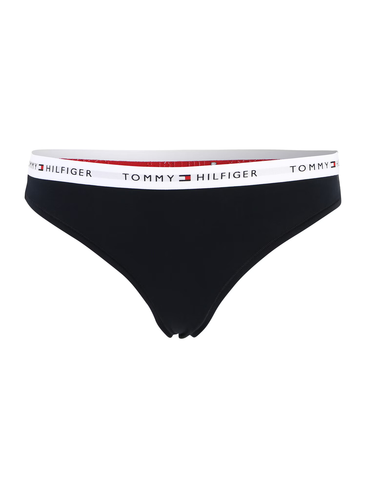 Tommy Hilfiger Underwear Tanga albastru noapte / roșu / alb - Pled.ro