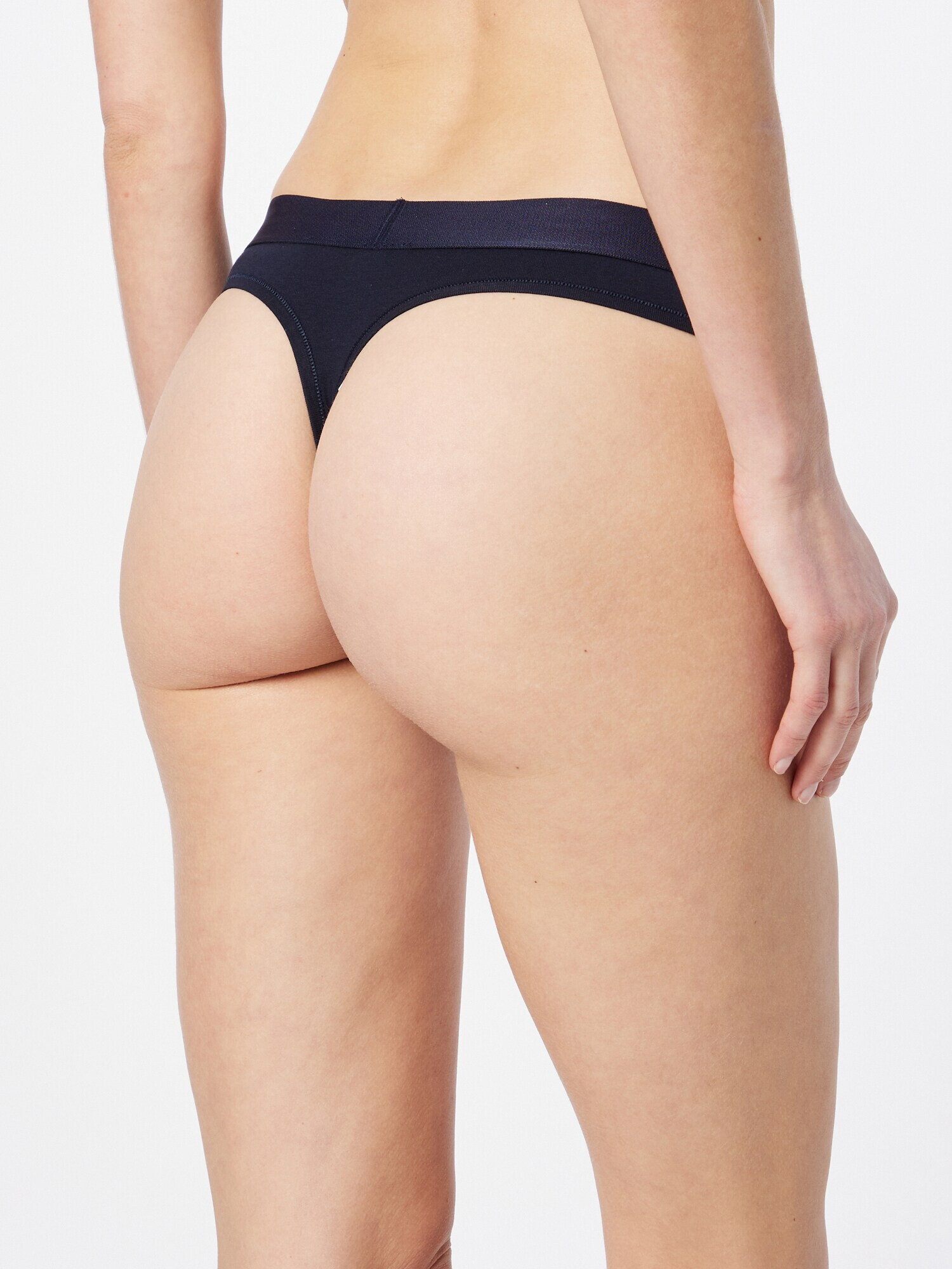 Tommy Hilfiger Underwear Tanga albastru noapte / roșu / alb - Pled.ro