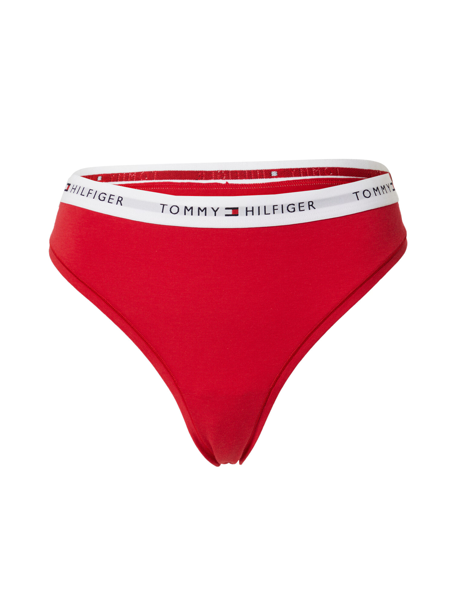 Tommy Hilfiger Underwear Tanga bleumarin / sângeriu / alb murdar - Pled.ro