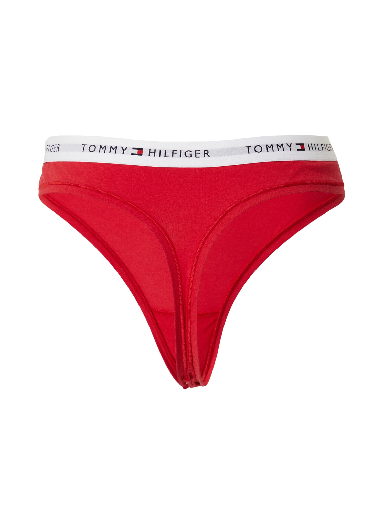 Tommy Hilfiger Underwear Tanga bleumarin / sângeriu / alb murdar - Pled.ro