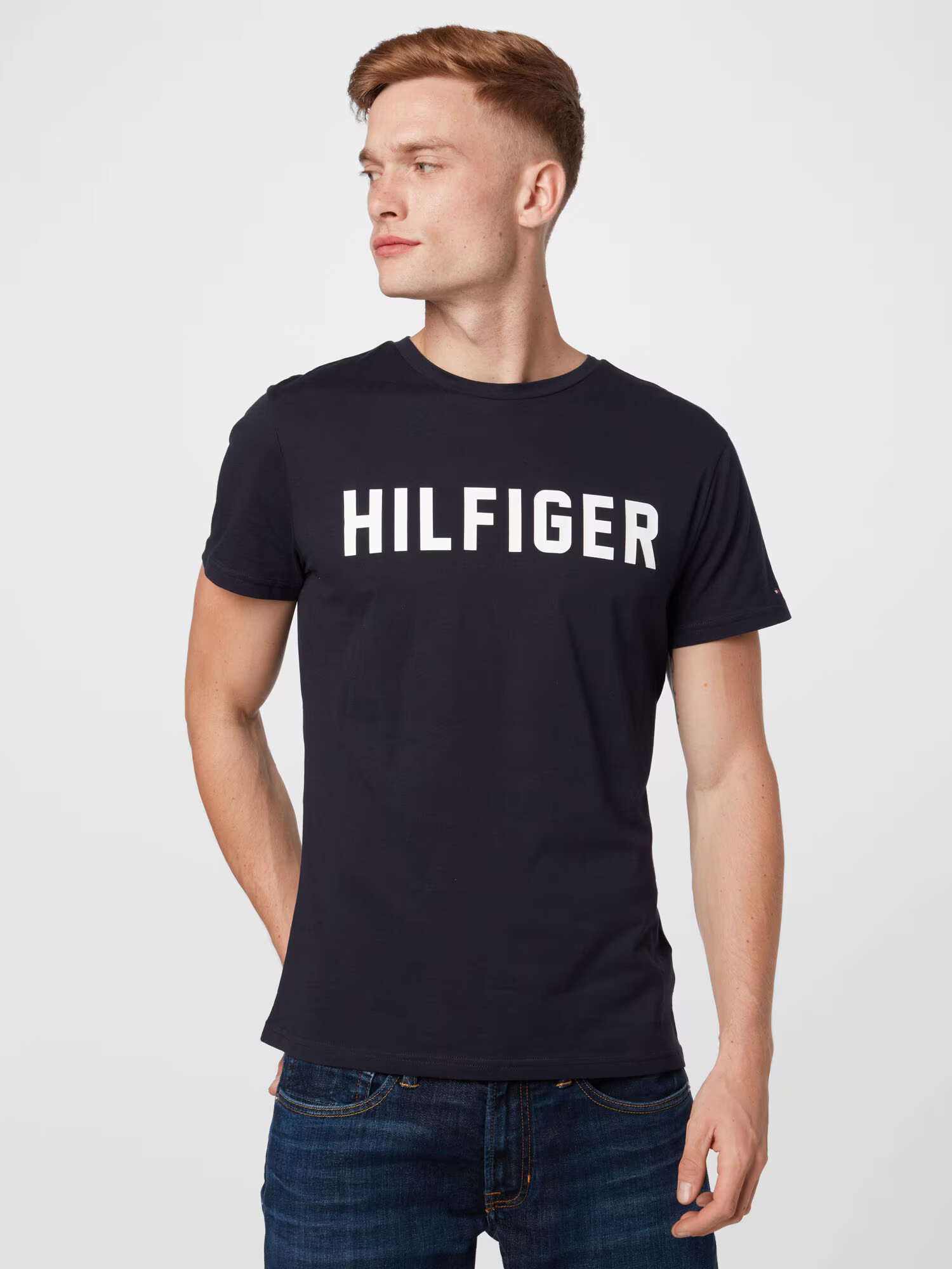 Tommy Hilfiger Underwear Tricou albastru noapte / alb - Pled.ro