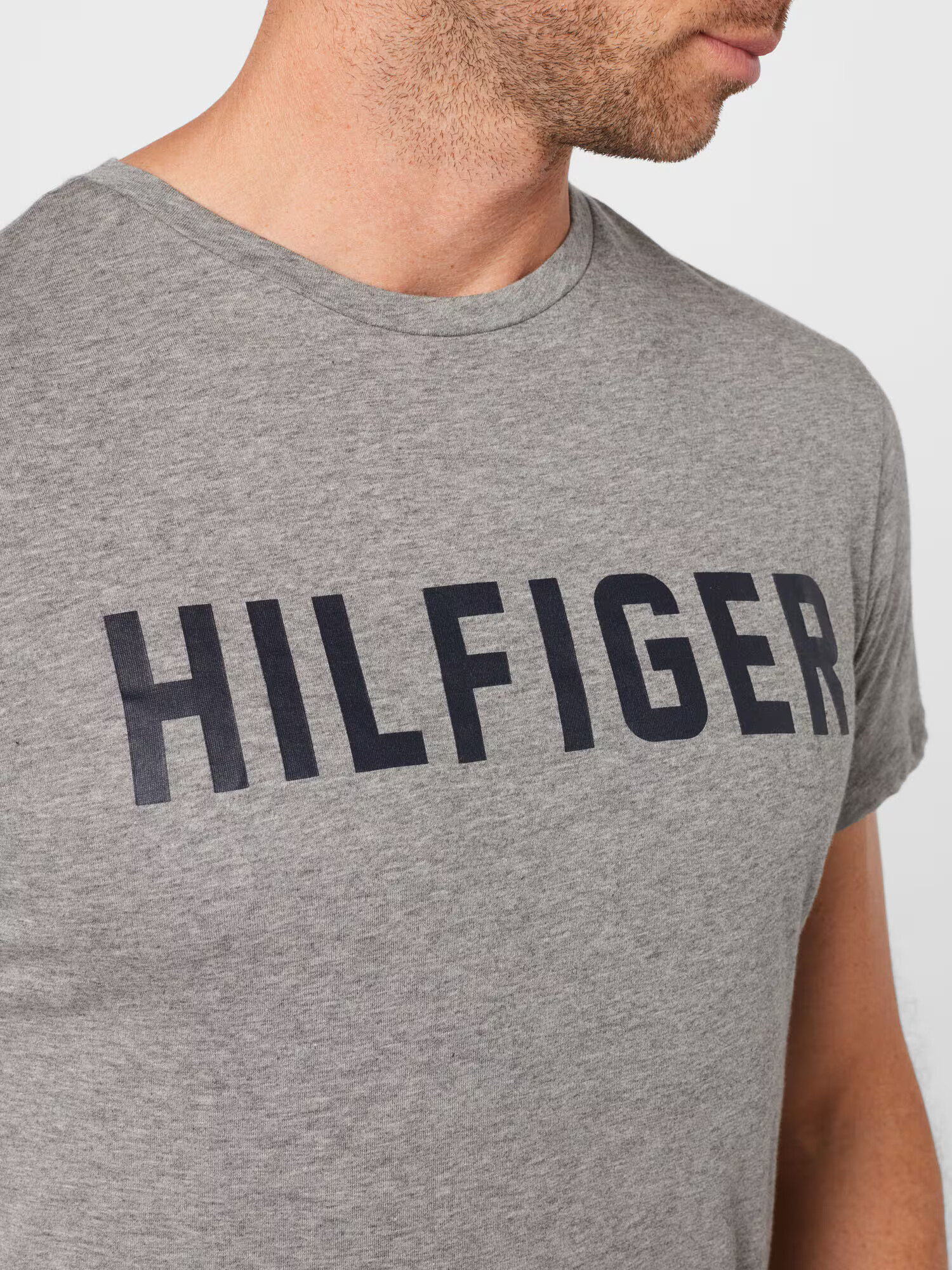 Tommy Hilfiger Underwear Tricou bleumarin / gri amestecat - Pled.ro