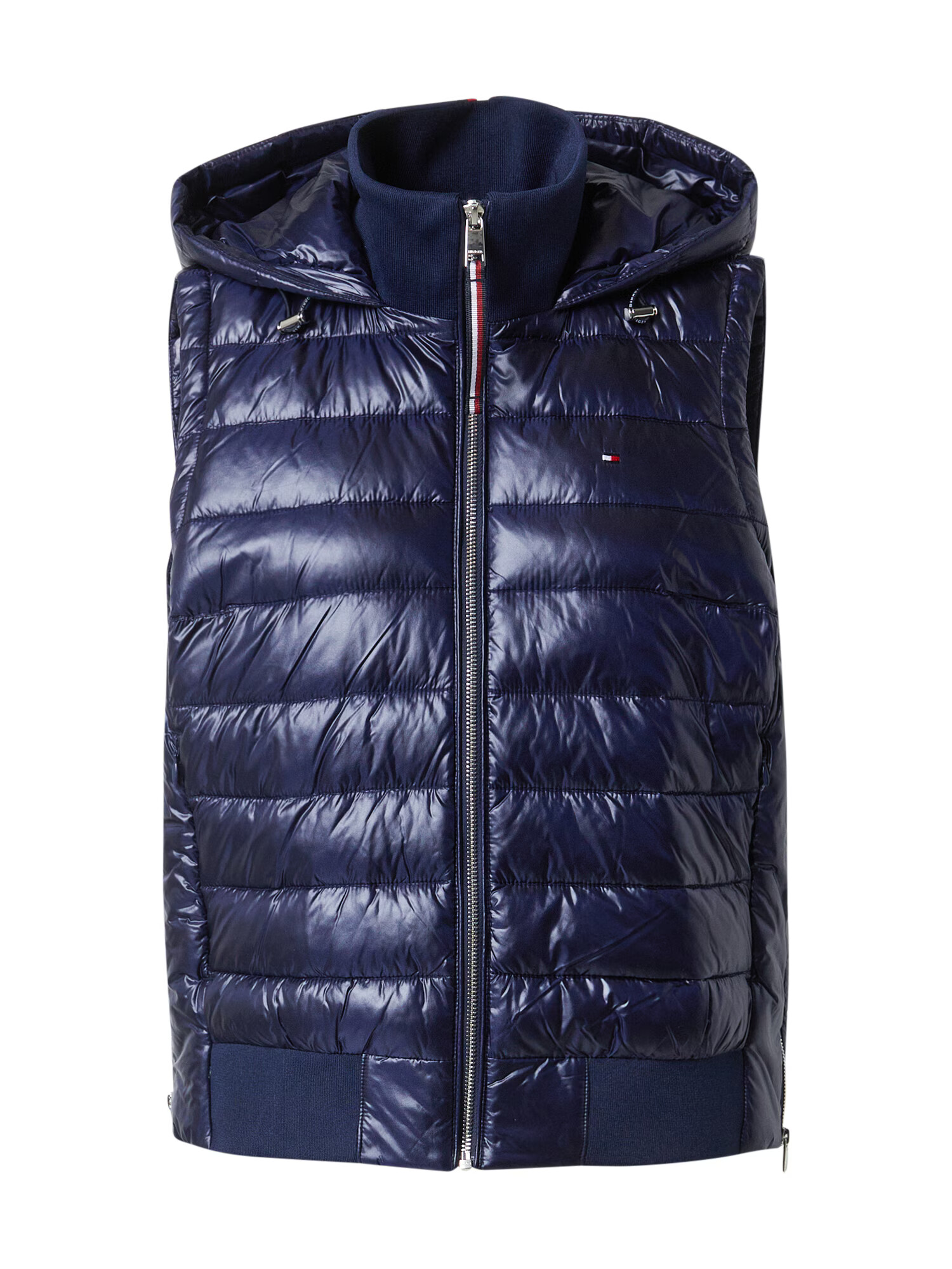 TOMMY HILFIGER Vestă bleumarin / albastru ultramarin / sângeriu / alb - Pled.ro