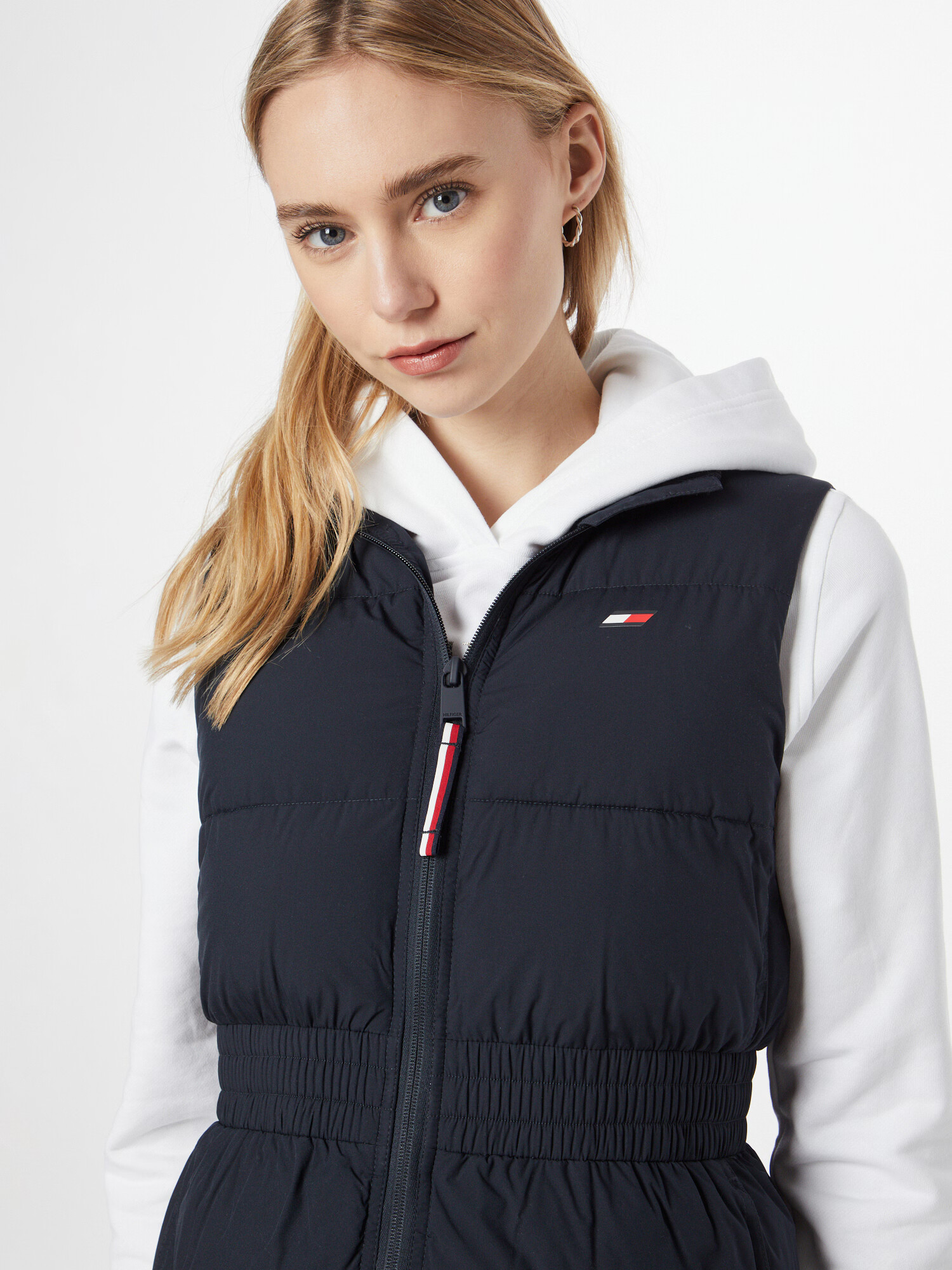 TOMMY HILFIGER Vestă albastru noapte / roșu / alb - Pled.ro