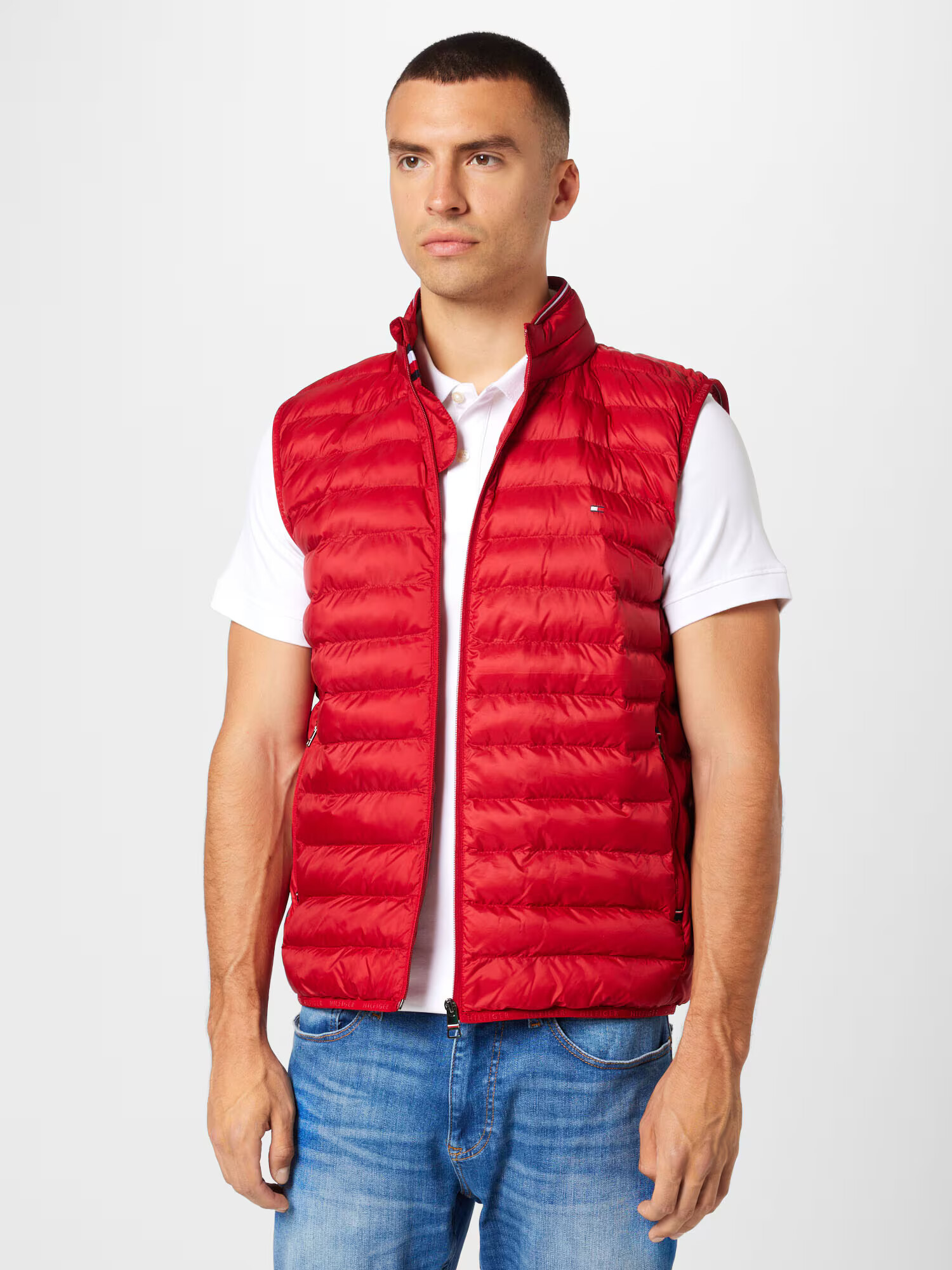 TOMMY HILFIGER Vestă albastru / roșu / alb - Pled.ro