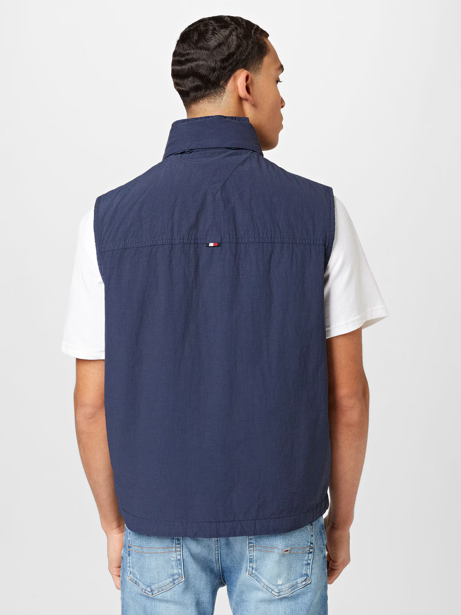 TOMMY HILFIGER Vestă bleumarin / roșu / alb - Pled.ro