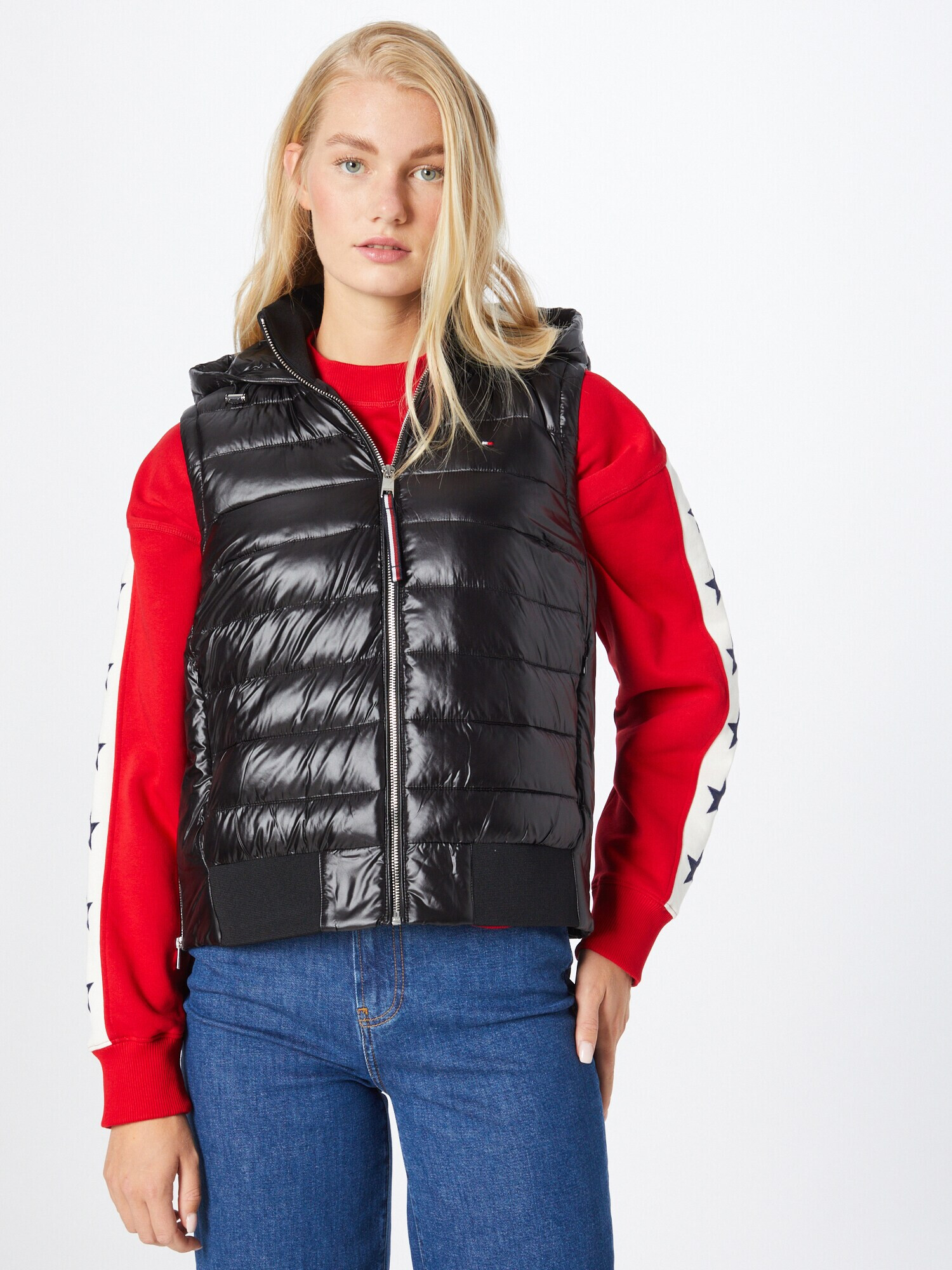 TOMMY HILFIGER Vestă negru - Pled.ro