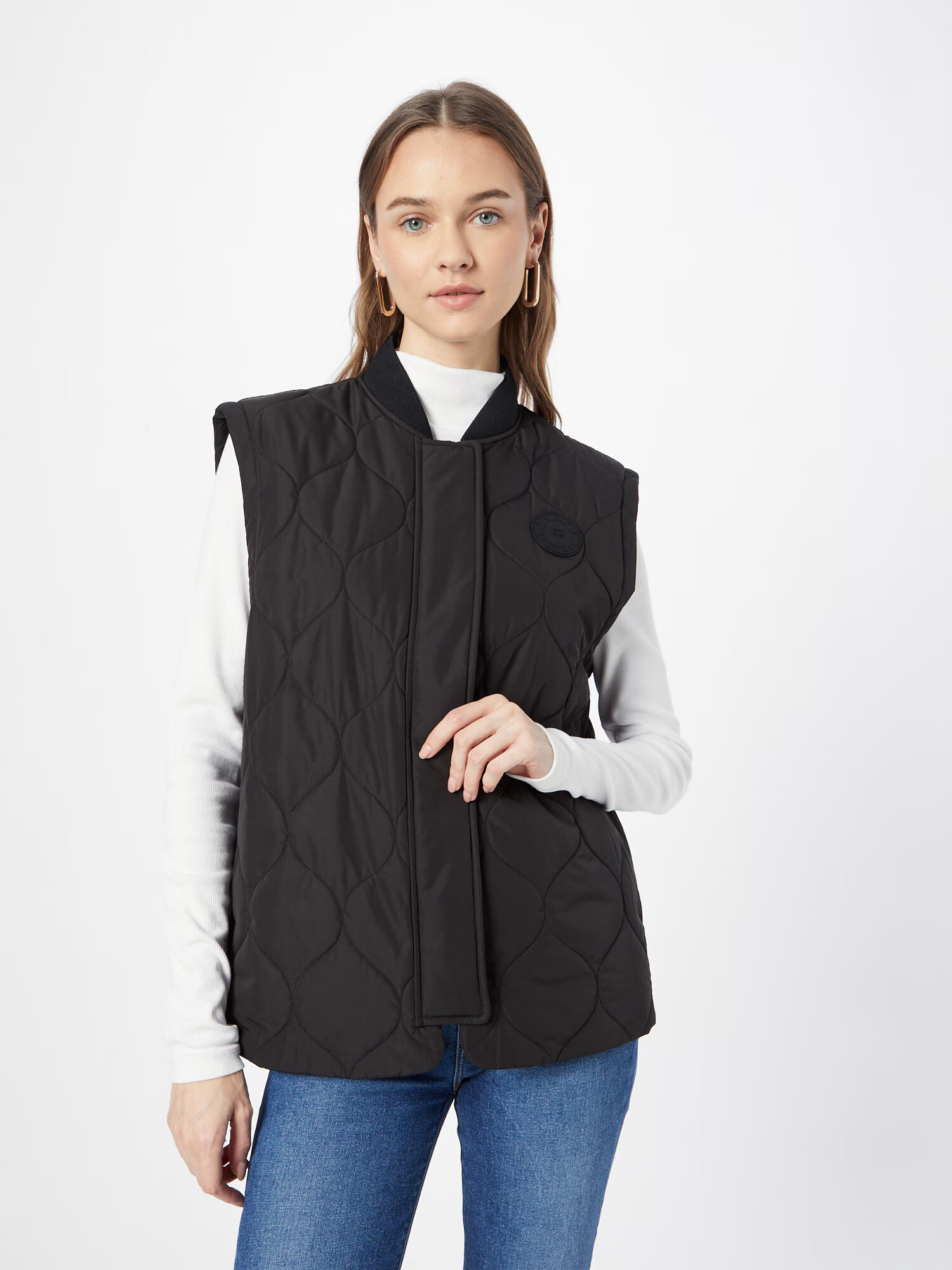 TOMMY HILFIGER Vestă negru - Pled.ro