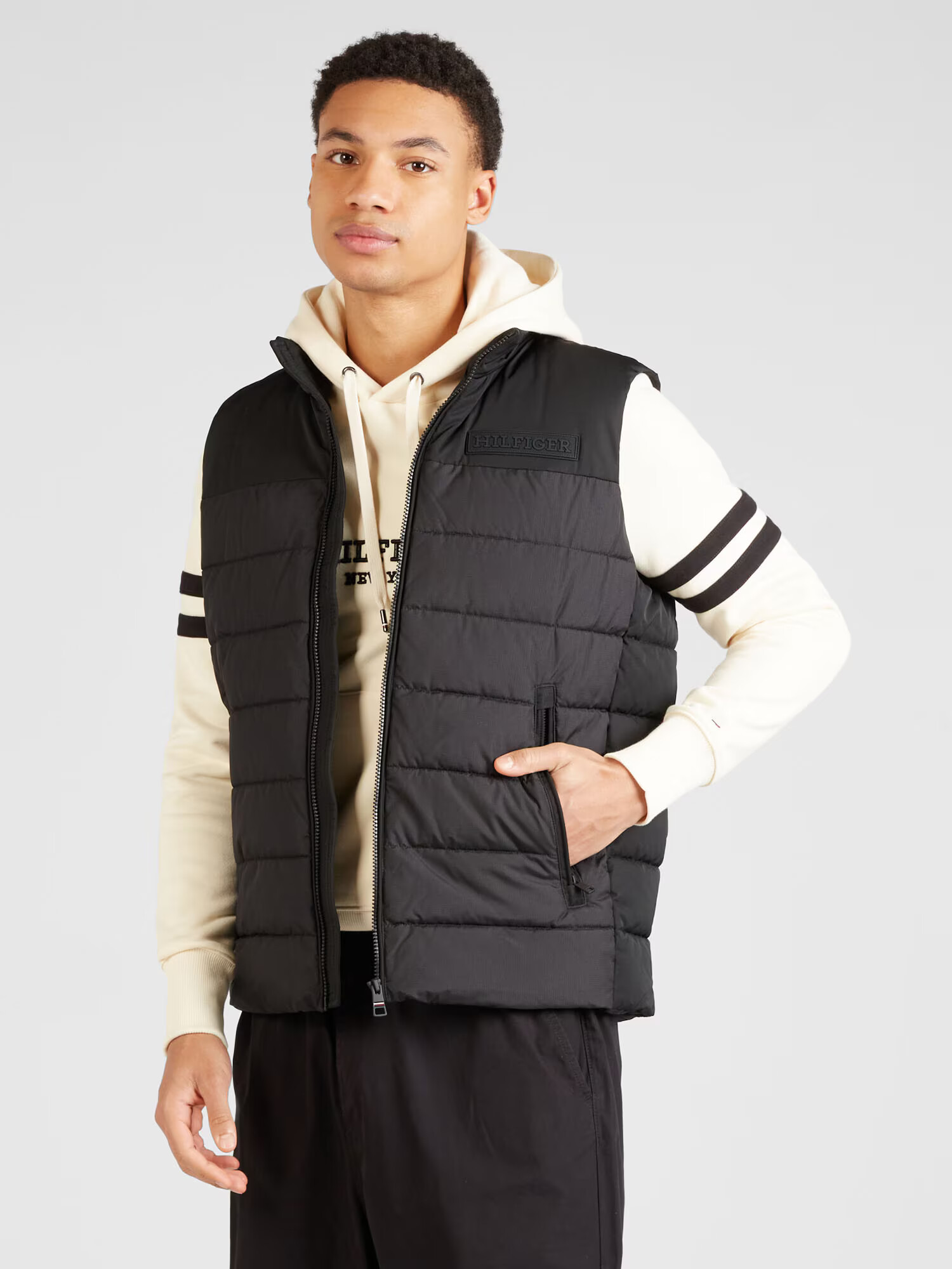 TOMMY HILFIGER Vestă 'New York' negru - Pled.ro