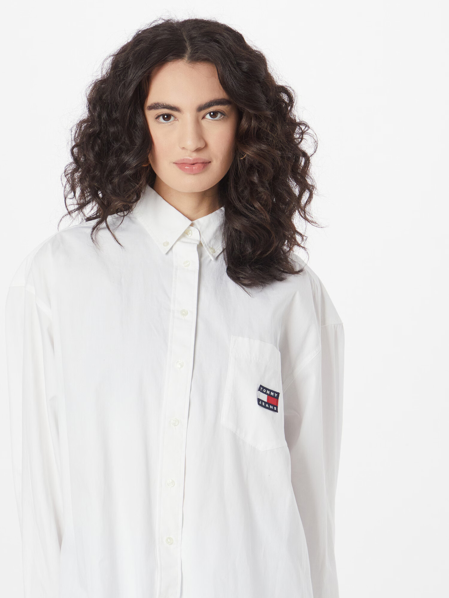 Tommy Jeans Bluză albastru închis / roșu / alb - Pled.ro