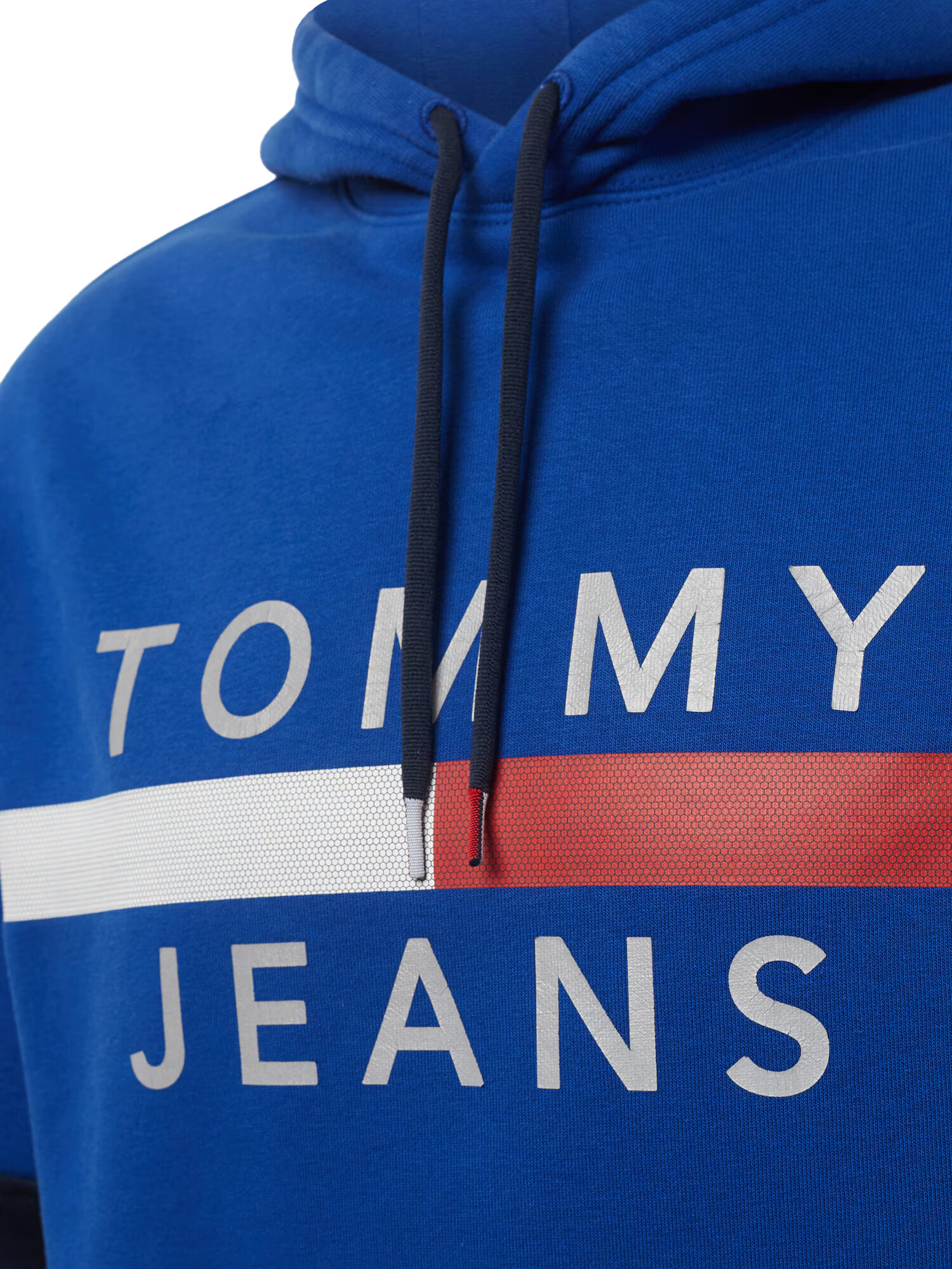 Tommy Jeans Bluză de molton albastru / bleumarin / roșu / alb - Pled.ro