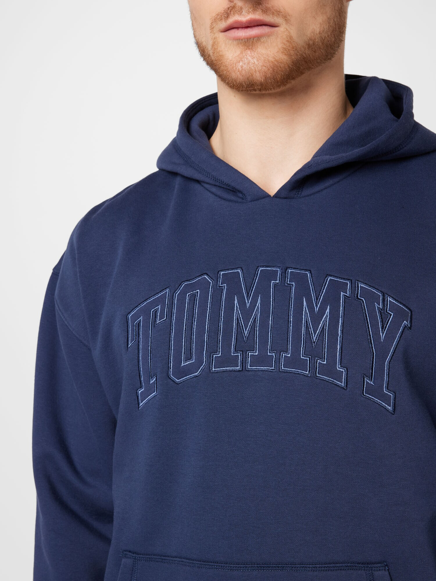 Tommy Jeans Bluză de molton albastru noapte / albastru deschis - Pled.ro